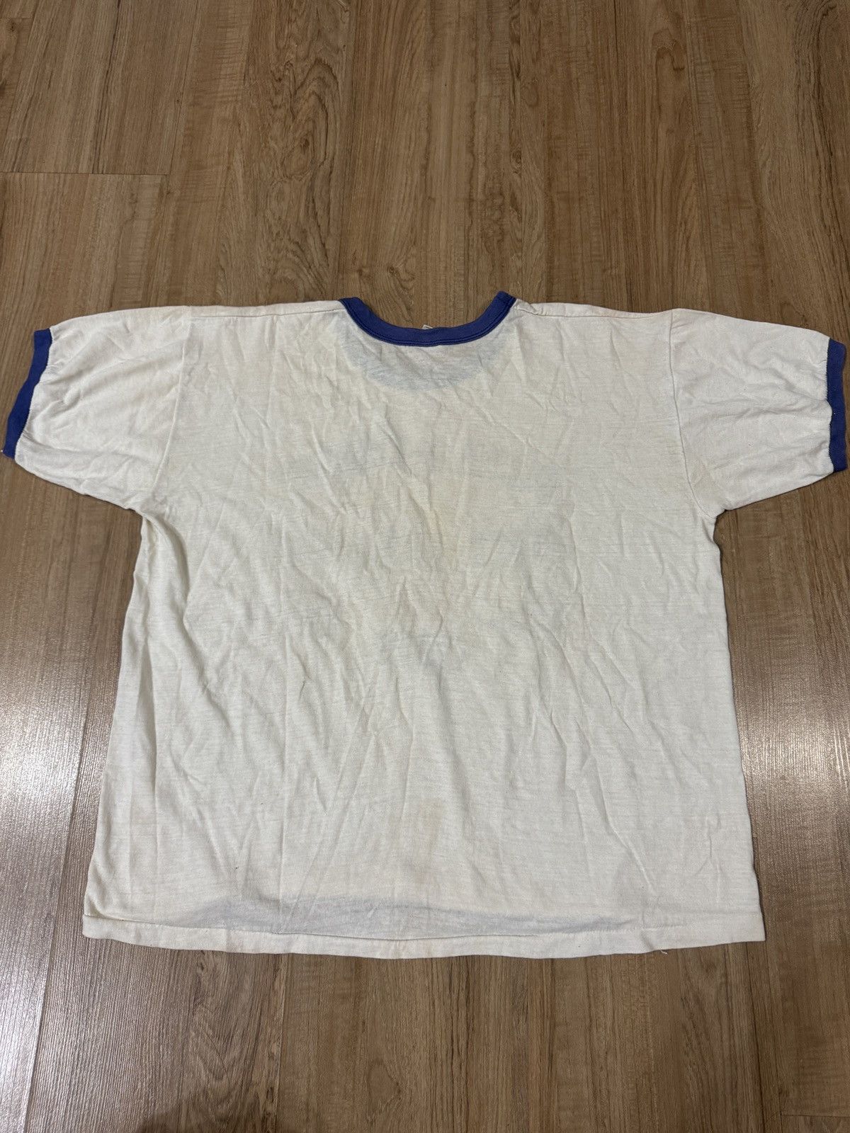 Russell Athletic × Vintage VINTAGE 70’S RUSSELL ATH.RINGER TSHIRT Size US L / EU 52-54 / 3 - 4 Thumbnail