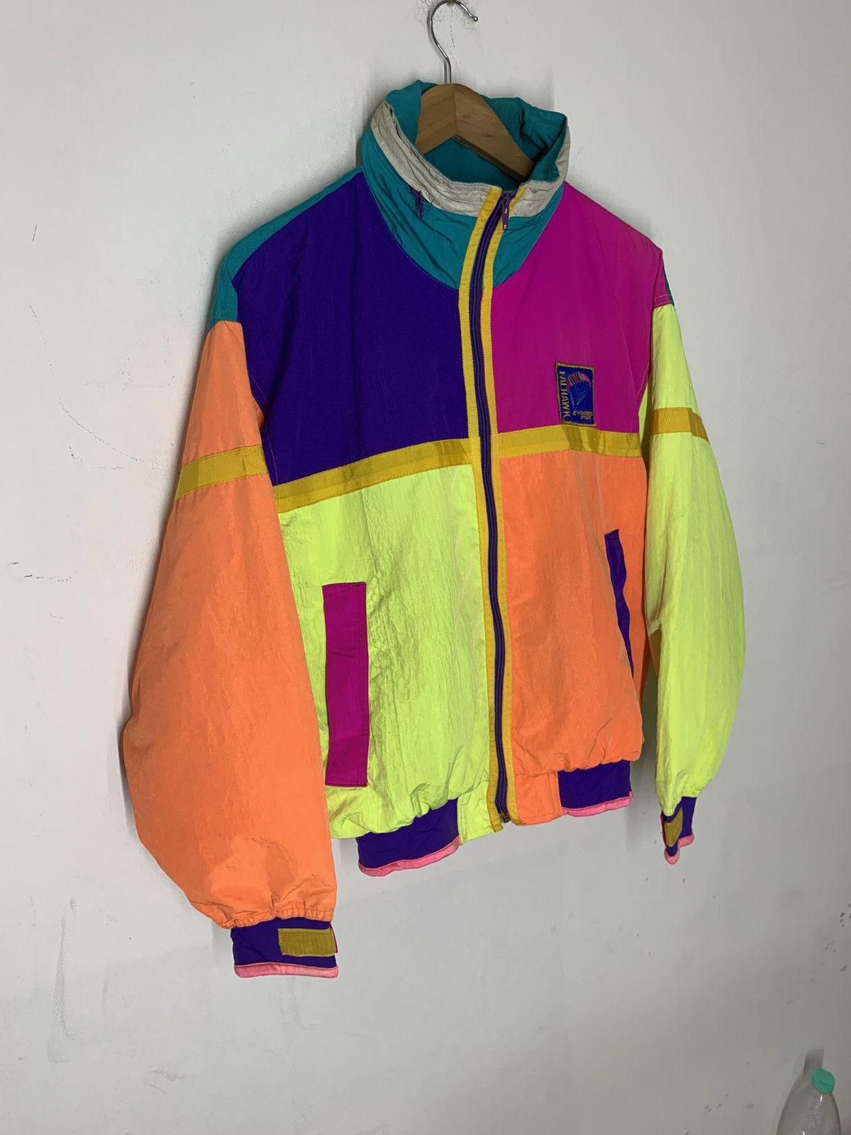 Jams World Vintage 80’s Falhawk Striking Colour Retro Jacket Size US M / EU 48-50 / 2 - 3 Thumbnail