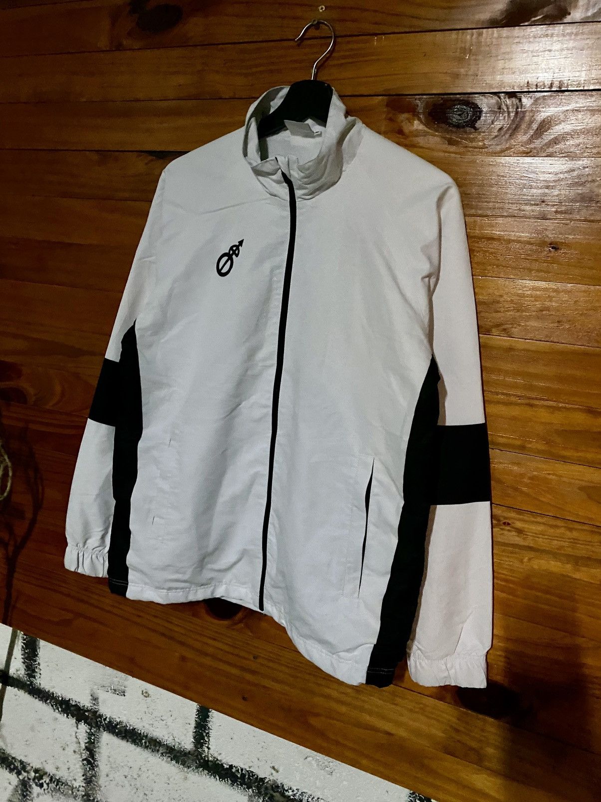 Japanese Brand Salela Staff Track Jacket | Unisex Lightweight Windbreaker Size US M / EU 48-50 / 2 - 4 Thumbnail