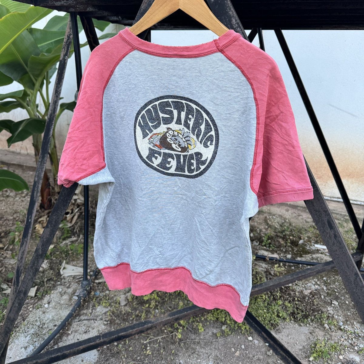 Hysteric Glamour Vintage Hysteric Glamour "Hysteric Fever" Raglan Sweatshirt Size US L / EU 52-54 / 3 - 2 Thumbnail