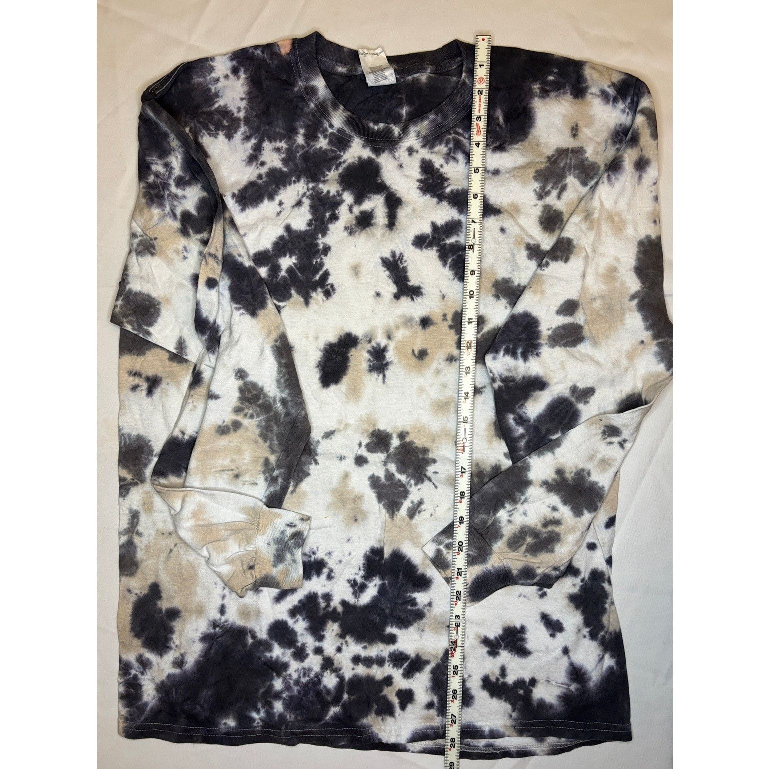 Gildan GILDAN Adult Long Sleeve Tie Dyed Cotton T-Shirt | Size L Size US L / EU 52-54 / 3 - 2 Thumbnail