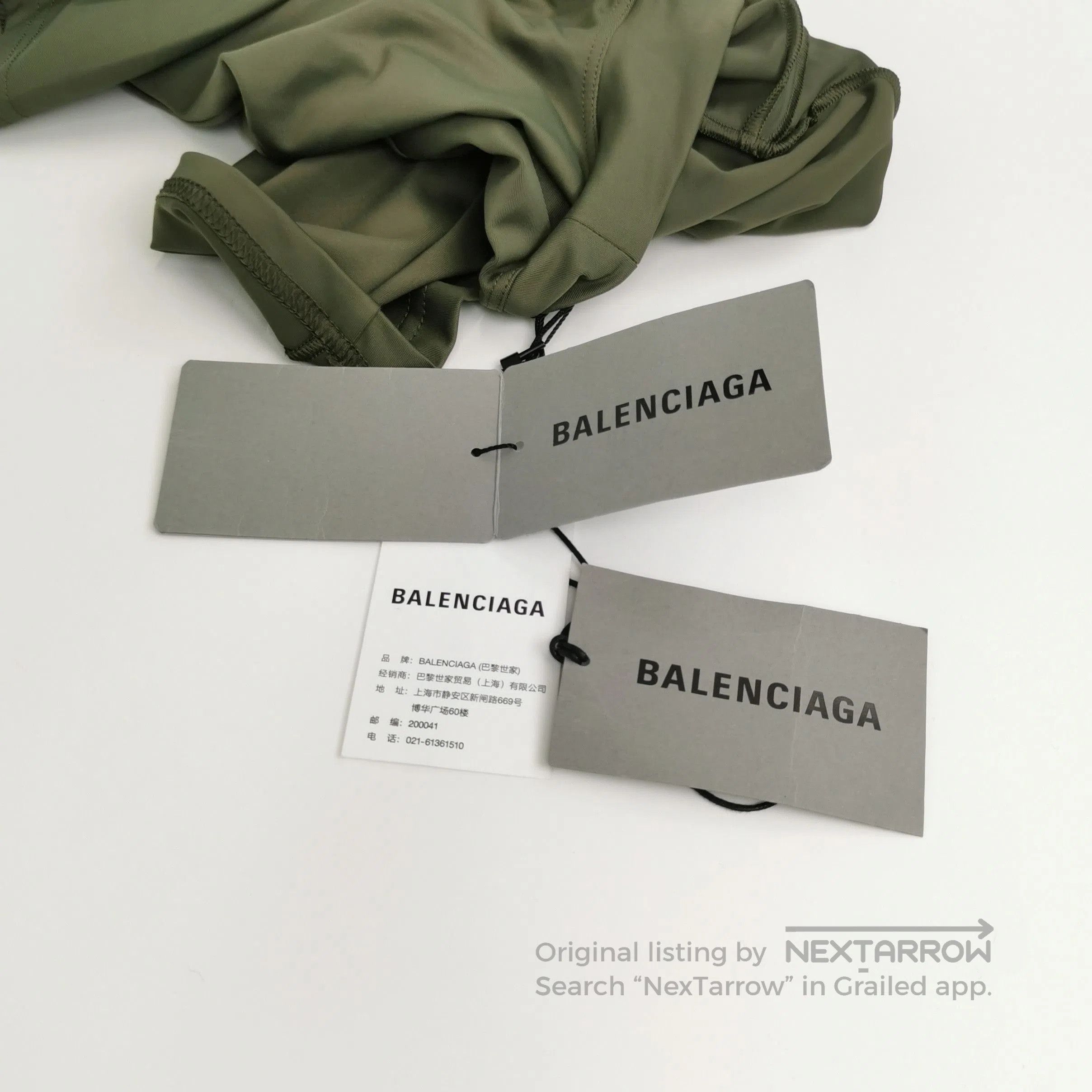 Balenciaga Balenciaga x Adidas Collab Mock Neck T. Size XS / US 0-2 / IT 36-38 - 2 Thumbnail