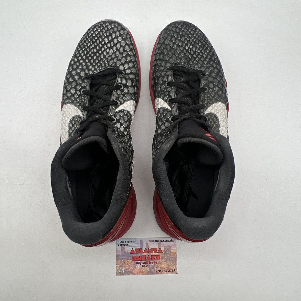 Nike Zoom Kobe 6 bred Size US 13 / EU 46 - 6 Thumbnail