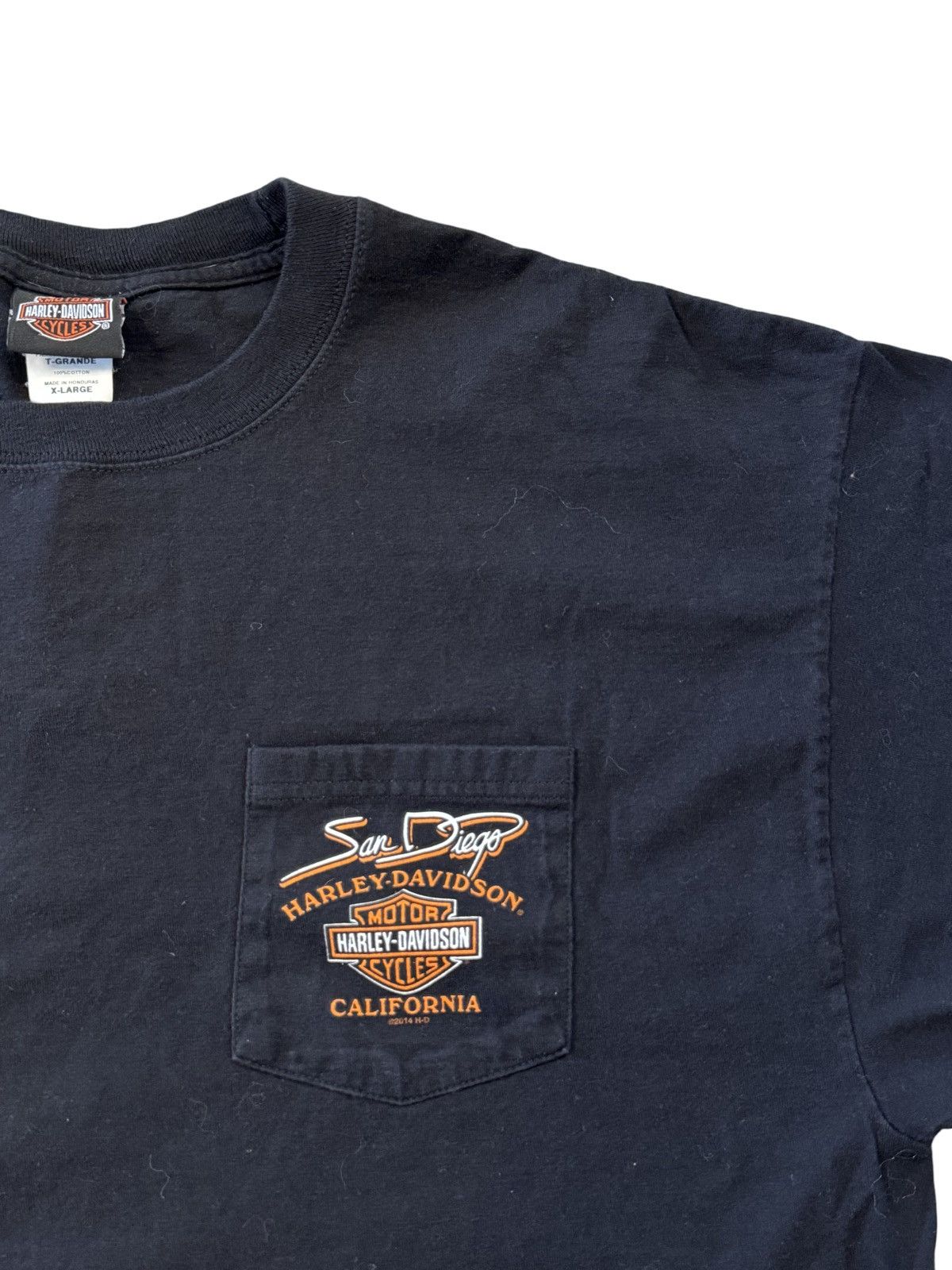 Harley Davidson × Vintage 🔥Vintage Harley Davidson California San Diego T-shirt /Tee Size US L / EU 52-54 / 3 - 6 Thumbnail