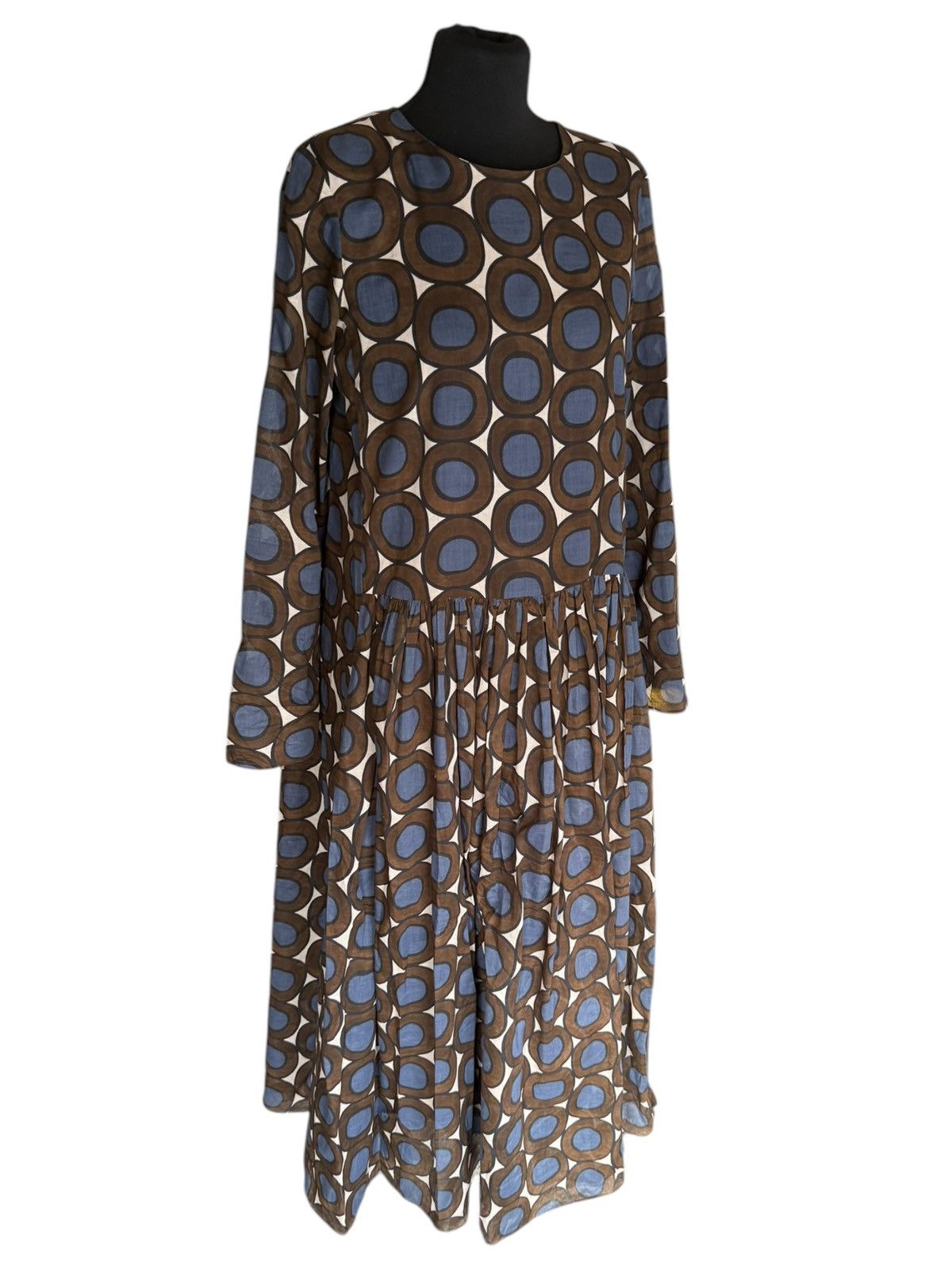 Max Mara Dress Max Mara New 100% Cotton Size L / US 10 / IT 46 - 8 Thumbnail