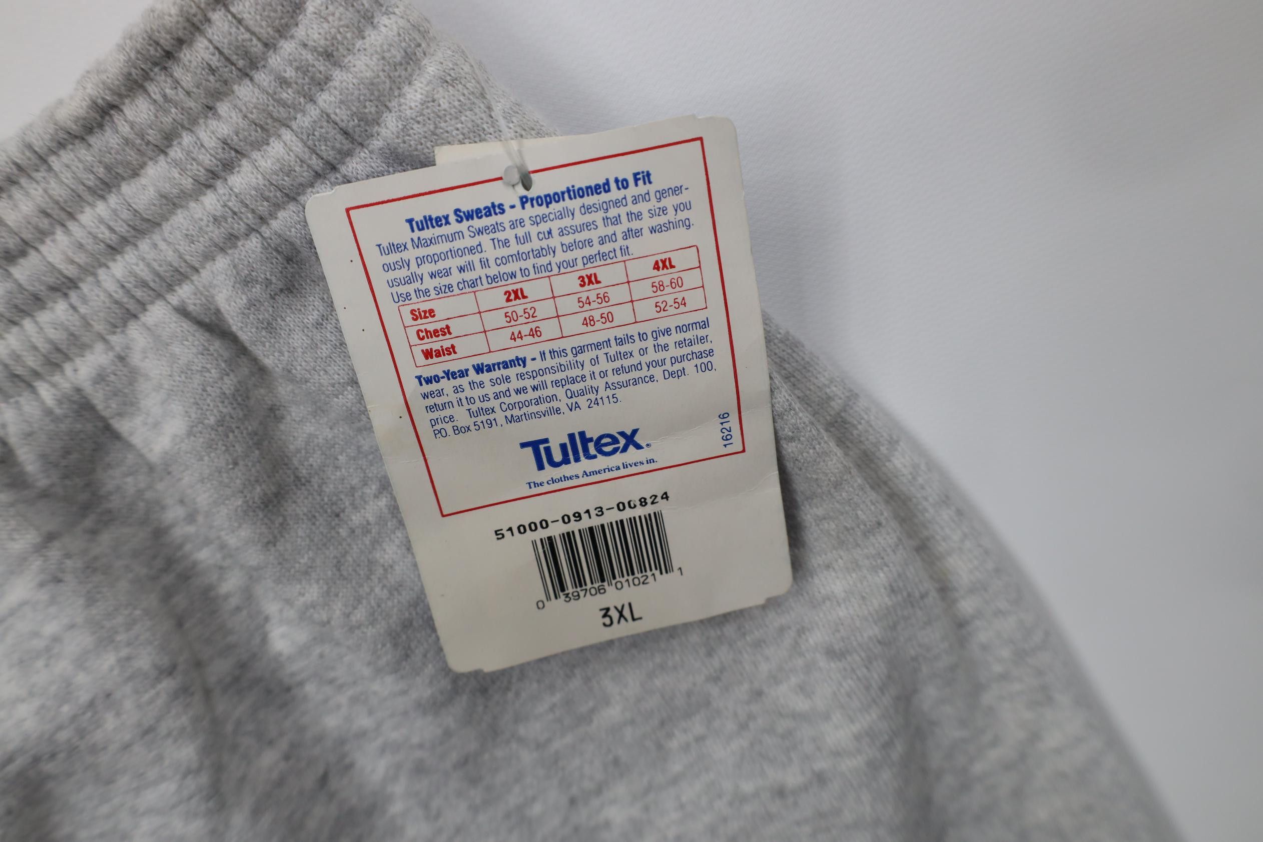 Vintage Deadstock Vintage 90s Streetwear Sweatpants Joggers Gray USA Size US 42 / EU 58 - 8 Thumbnail