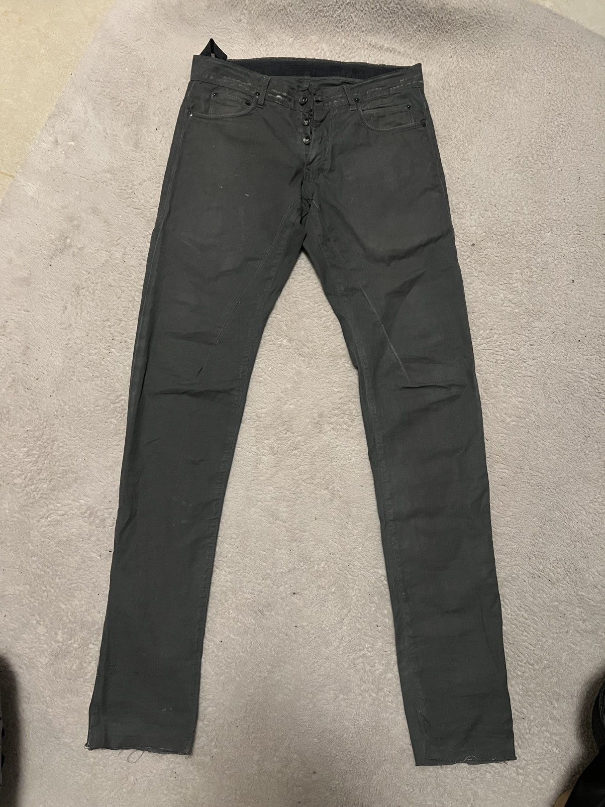 Rick Owens O&M Rick owens pre 2010 Detroit ripstop denim Size US 31 - 1 Thumbnail