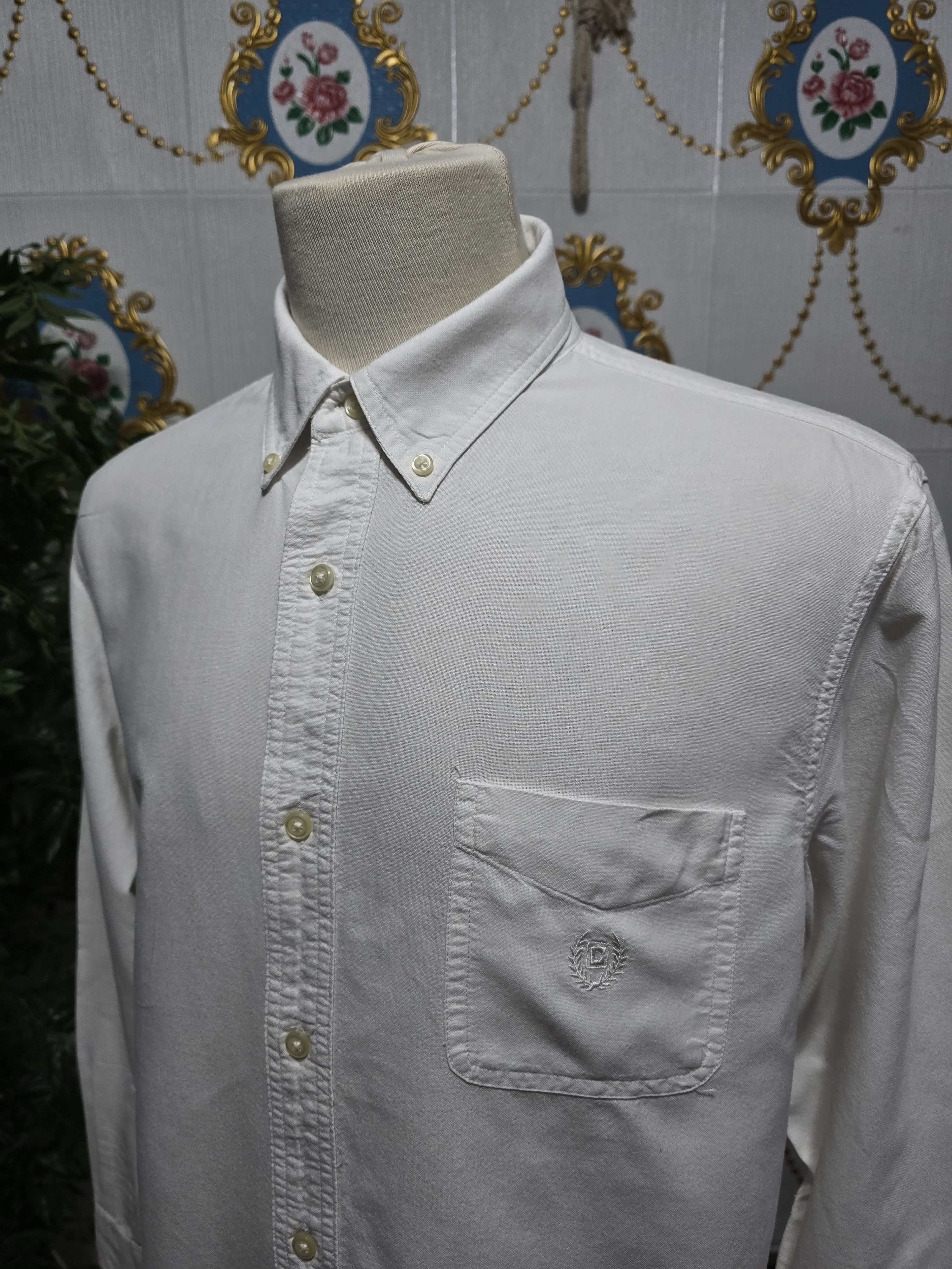 Chaps CHAPS RALPH LAUREN, vintage white cotton button-down shirt. Size US L / EU 52-54 / 3 - 7 Thumbnail