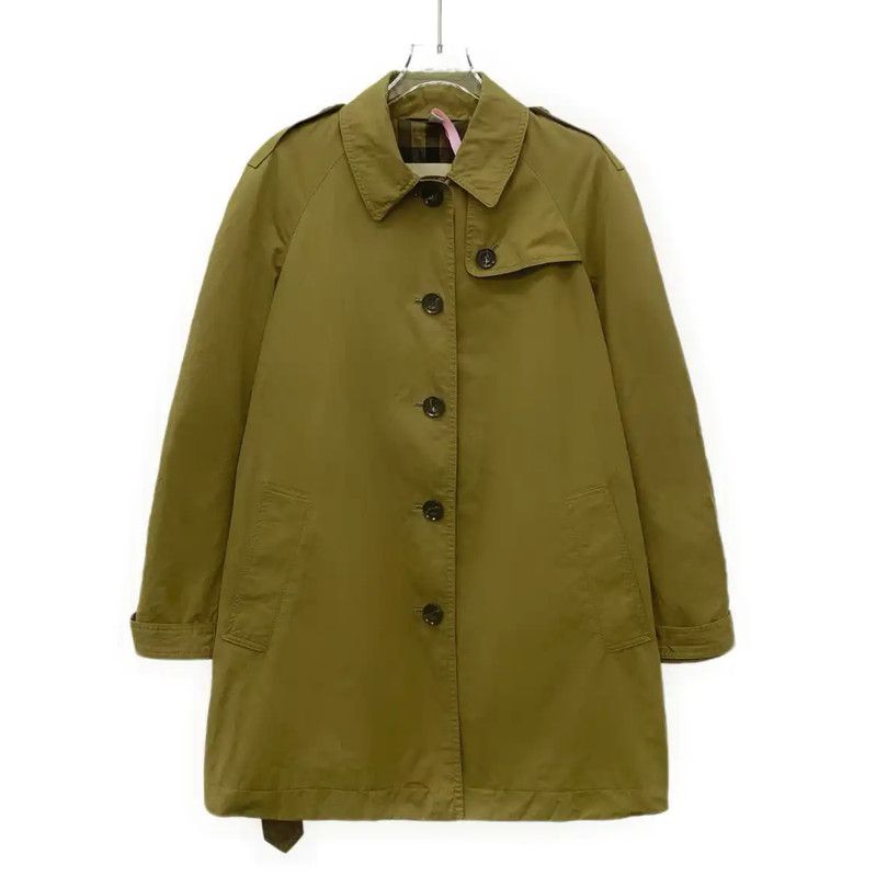 Burberry Burberry Military Green Women's Trench Coat Size ONE SIZE - 1 Thumbnail