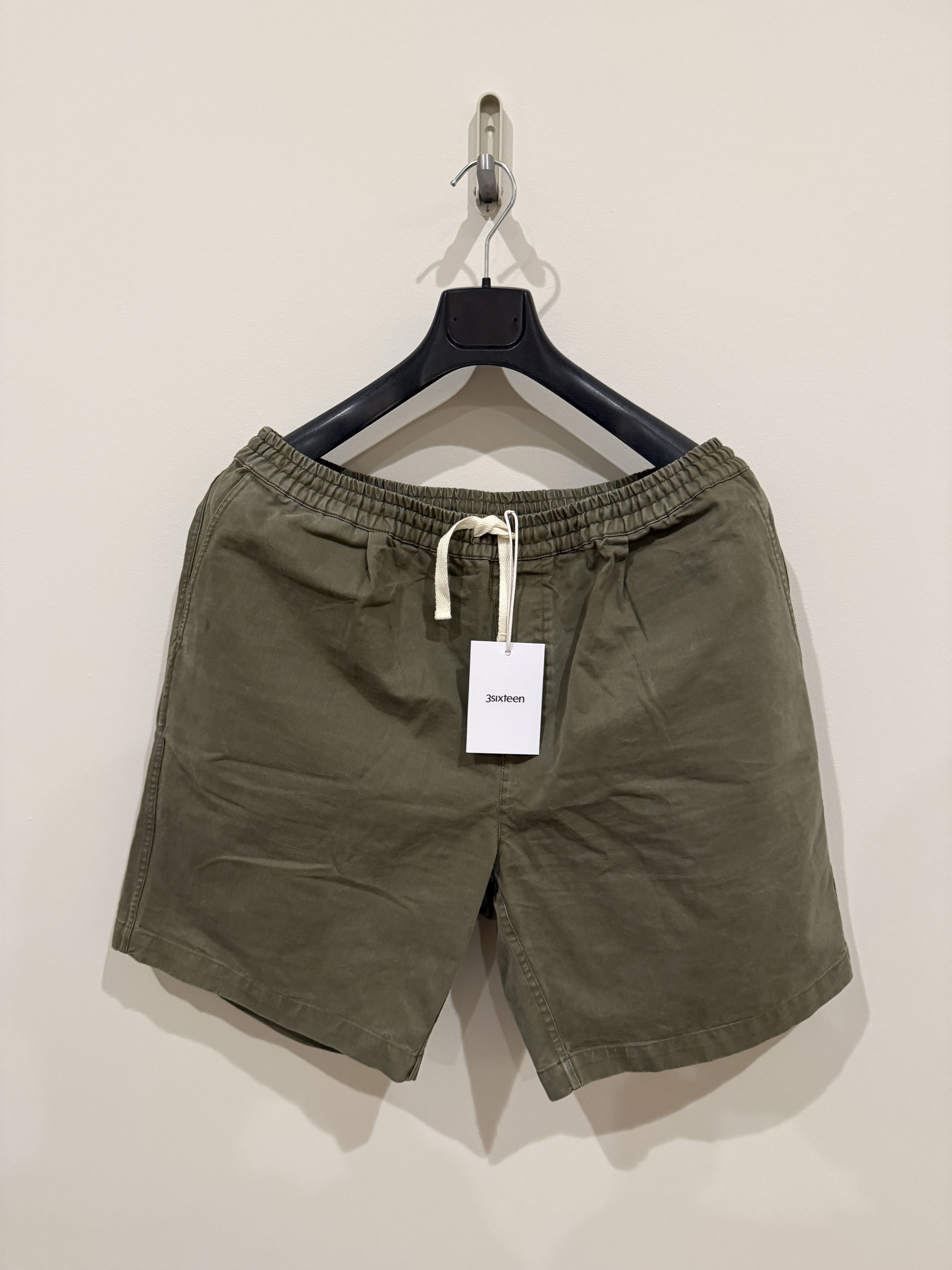 3sixteen Green Twill Shorts Size US 38 / EU 54 - 1 Thumbnail