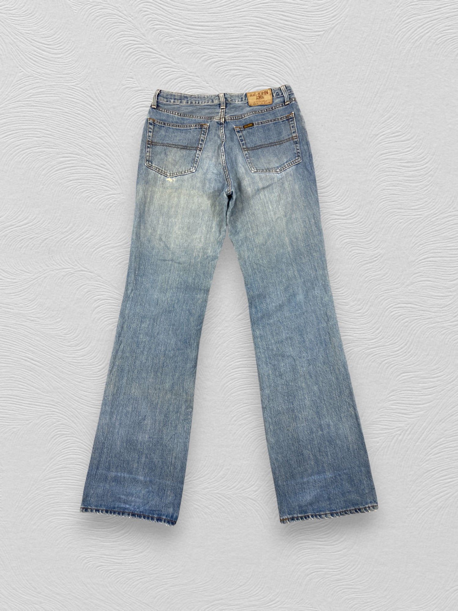 If Six Was Nine Vintage Big John Flare Jeans 31x33.5 Denim- JN3823 Size US 31 - 2 Thumbnail
