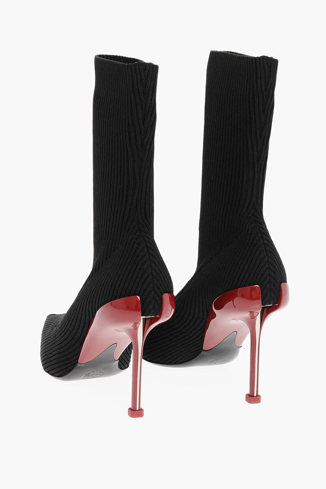 Alexander McQueen og1mm0426 Sock Ankle Boots in Black Size US 11 / IT 41 - 2 Thumbnail