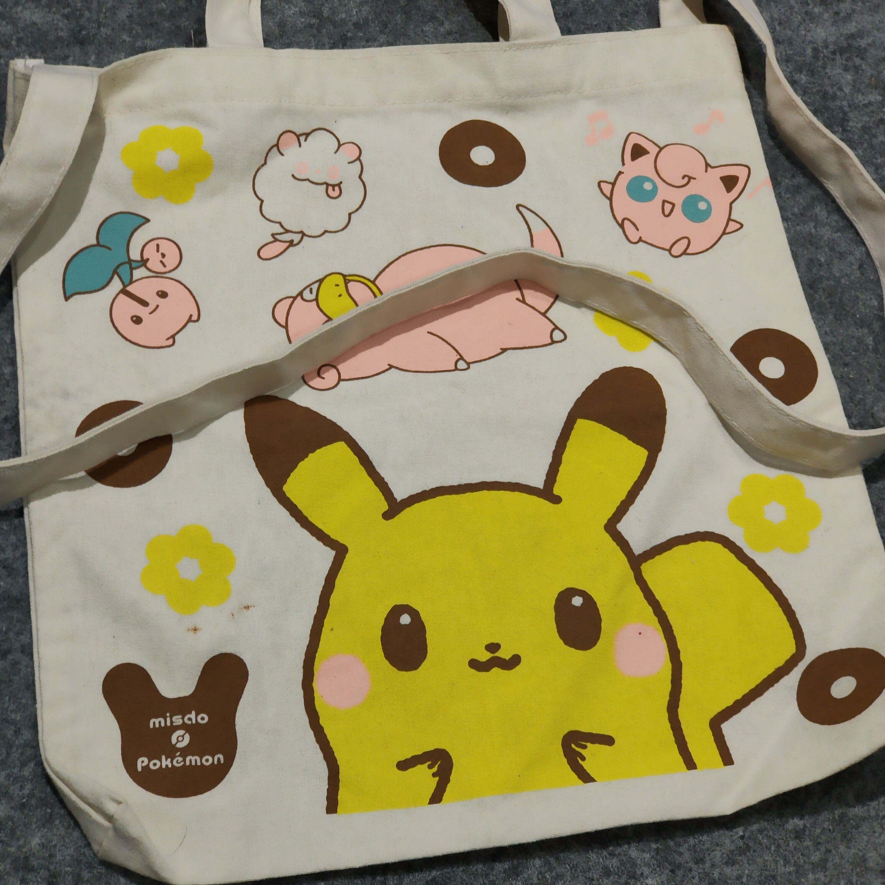 Pokemon 🔥Mister Donut x Pokemon/Nintendo bag Size ONE SIZE - 2 Thumbnail