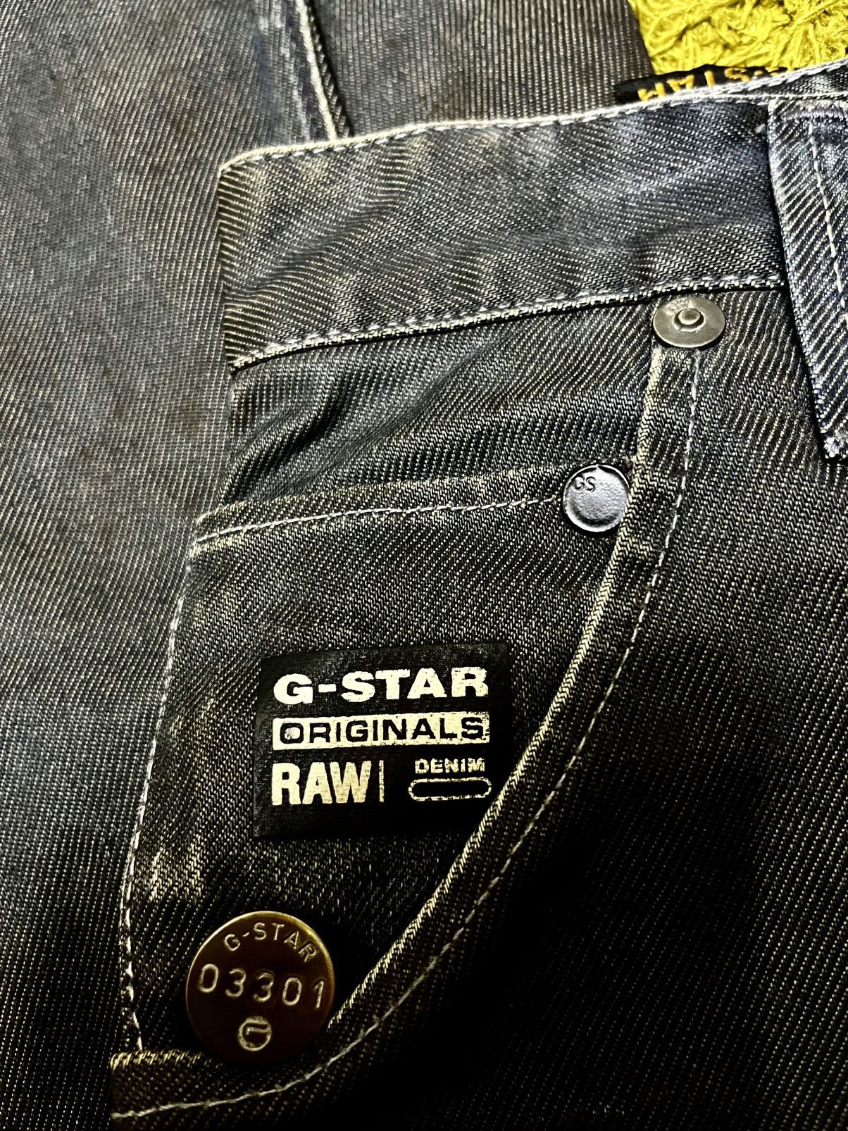 G-Star Gstar Raw Denim 3301 Pant Size US 30 / EU 46 - 8 Thumbnail