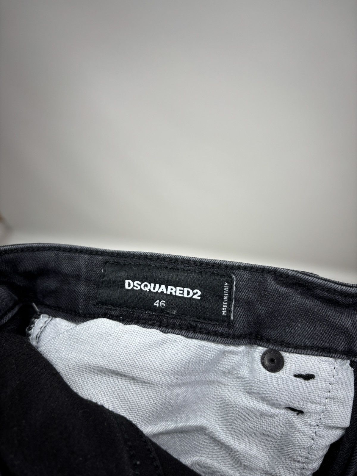 Dsquared2 Mens jeans Dsquared2 Size 46 Color Black Size US 26 / EU 42 - 7 Thumbnail