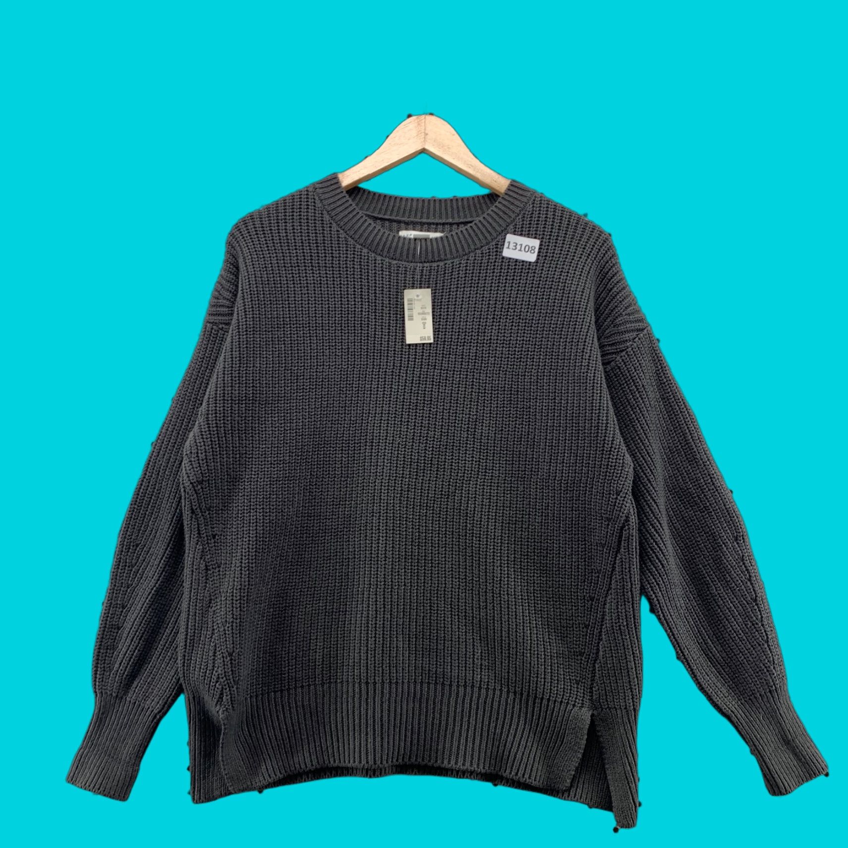 Aeropostale AEROPOSTALE Women Shirt Adult Small Gray Long Sleeve Pullover 90s Casual Knit Tee Mens? Wait. Size S / US 4 / IT 40 - 1 Thumbnail