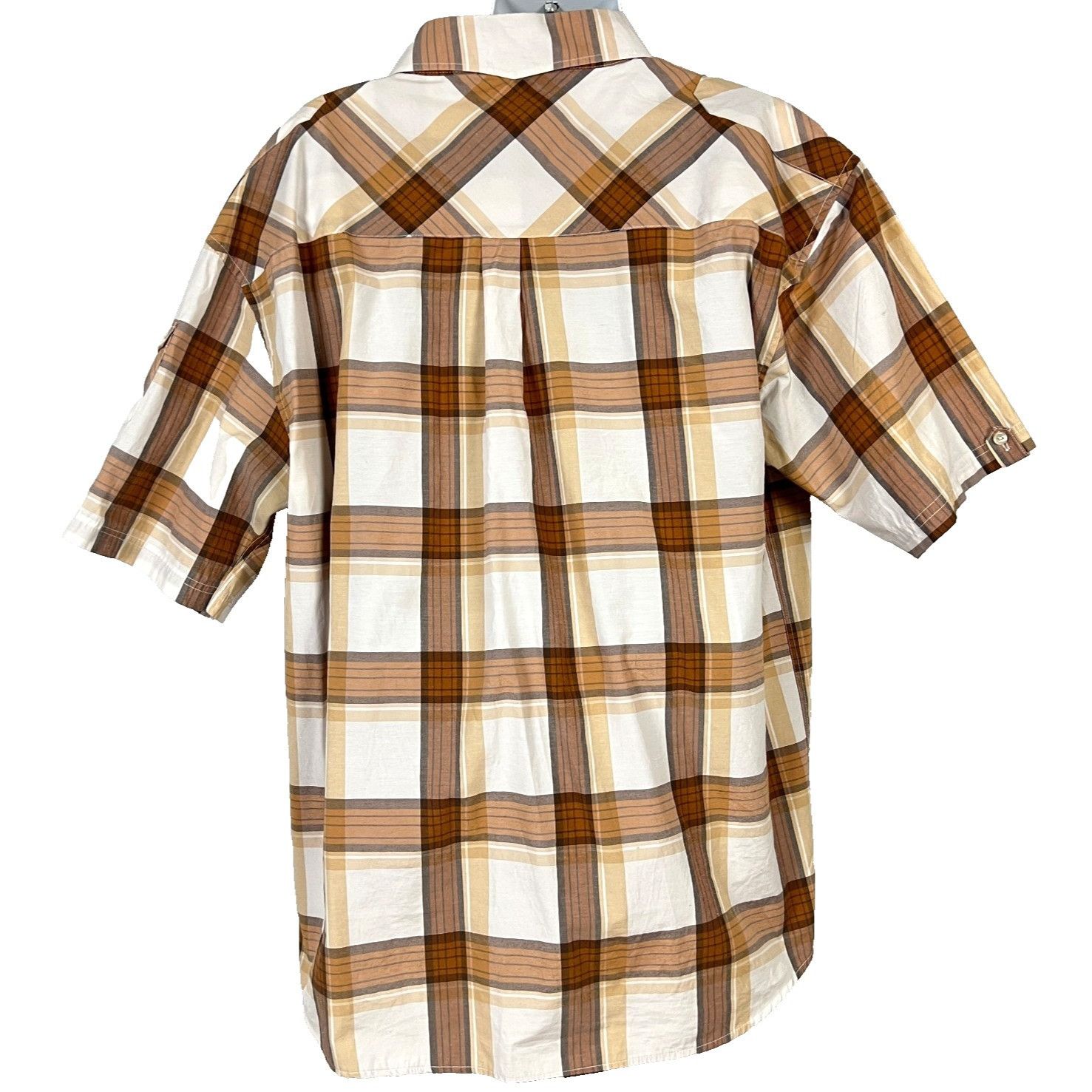 Other Knockout Mens Plaid Button Shirt size 3X / 2XL Tall True Fit Size US XXL / EU 58 / 5 - 5 Thumbnail