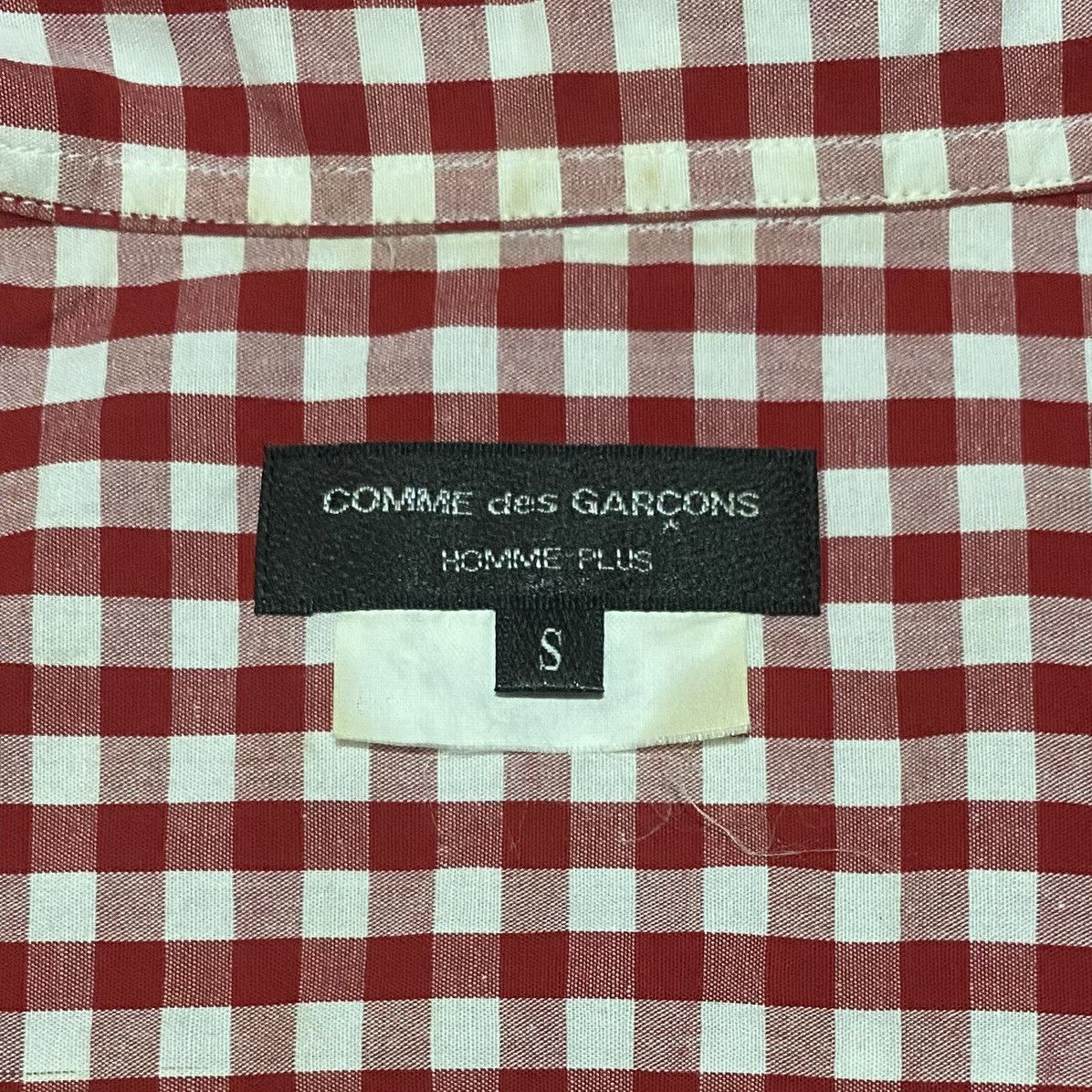 Comme des Garcons Homme Plus Comme des Garcons Homme Plus 2pocket Design Checker Shirt Size US S / EU 44-46 / 1 - 3 Thumbnail