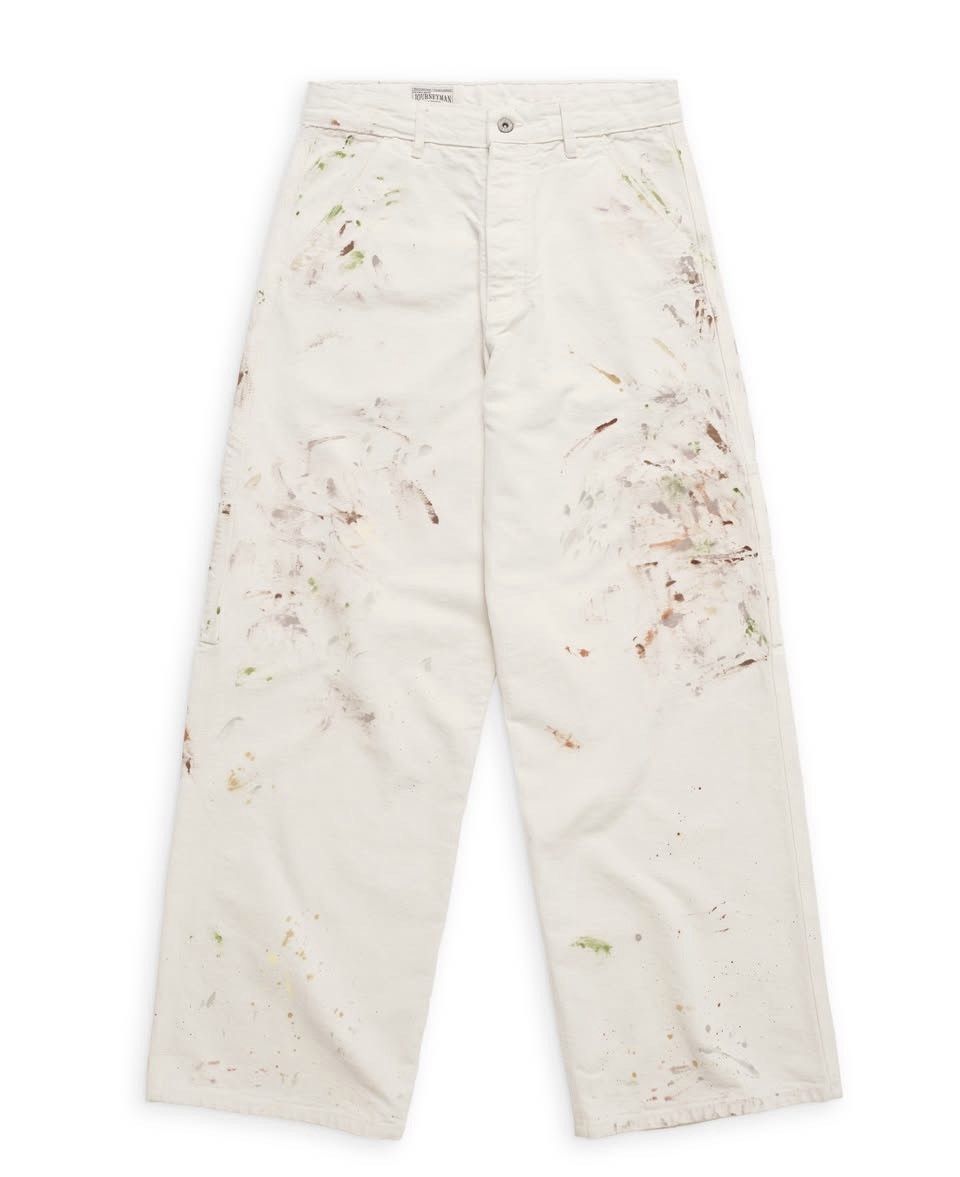 Other Pinup Rags Journeymen Cream Painted Size US 34 / EU 50 - 1 Preview