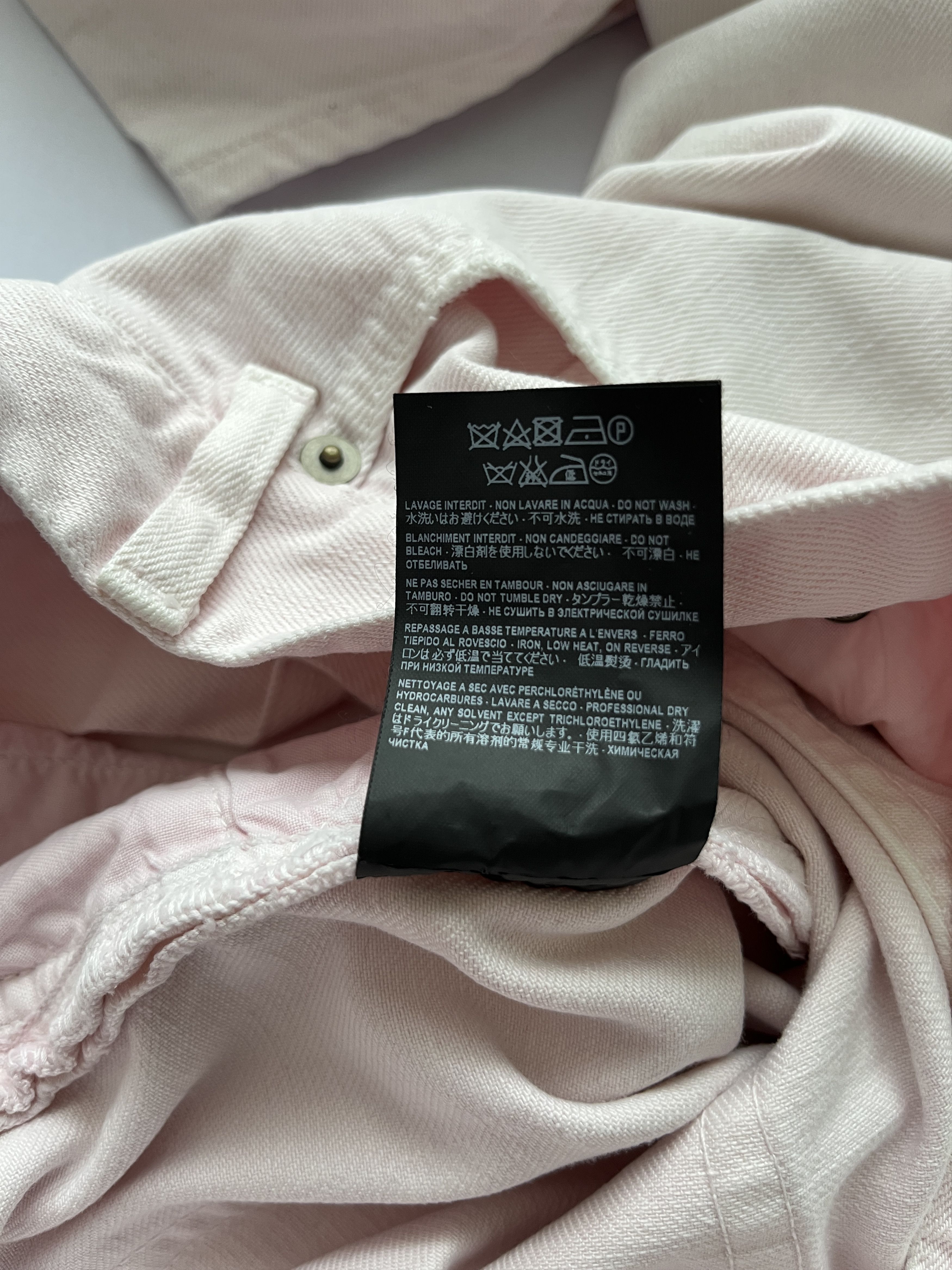 Saint Laurent Paris ⚡️QUICK SALE⚡️2017 Saint Laurent D02 Pink Skinny Denim Jeans Size US 27 - 5 Thumbnail