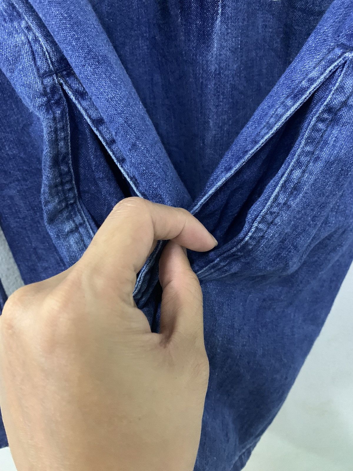 Blue Blue Japan Vintage Blue Blue Pullover Denim Size US M / EU 48-50 / 2 - 7 Thumbnail