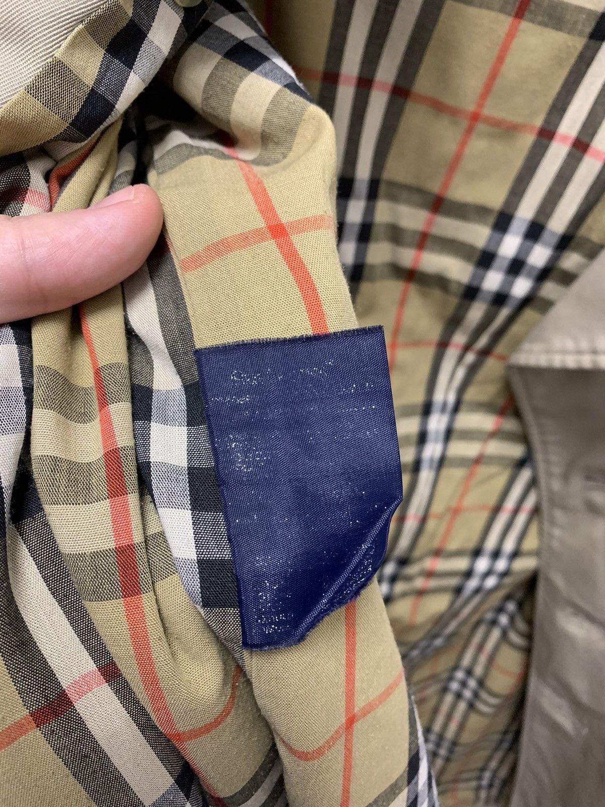 Burberry × Burberry Prorsum × Vintage Burberry vintage tranche S-M sz nova check fullprint Size L / US 10 / IT 46 - 17 Thumbnail