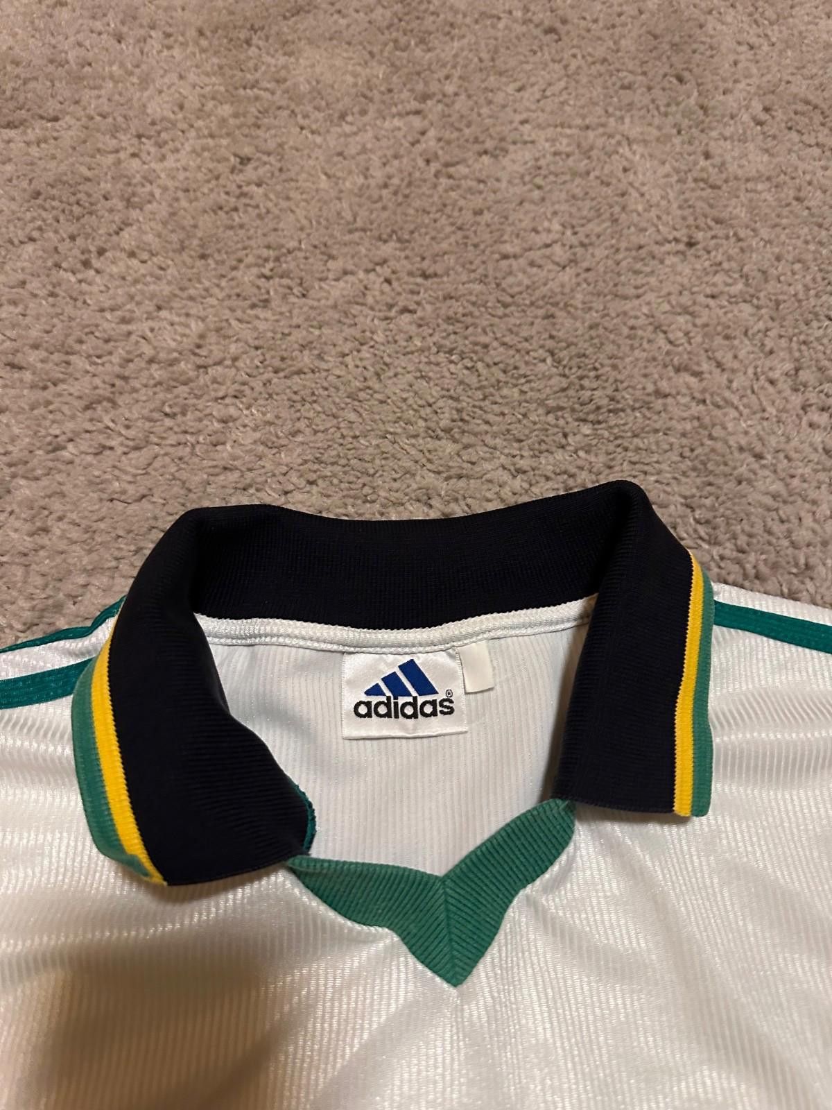 Adidas SOUTH AFRICA 1998/00 ADIDAS AWA FOOTBALL SOCCER SHIRT JERSEY Size US XL / EU 56 / 4 - 5 Thumbnail