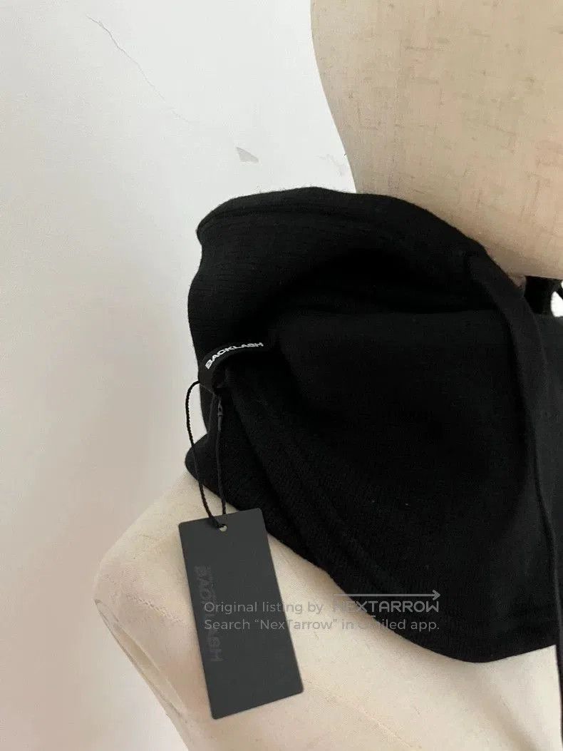 Isaac Sellam Experience ISAMUKATAYAMA BACKLASH Knit Hooded Neck Cover Hat. Size ONE SIZE - 7 Thumbnail