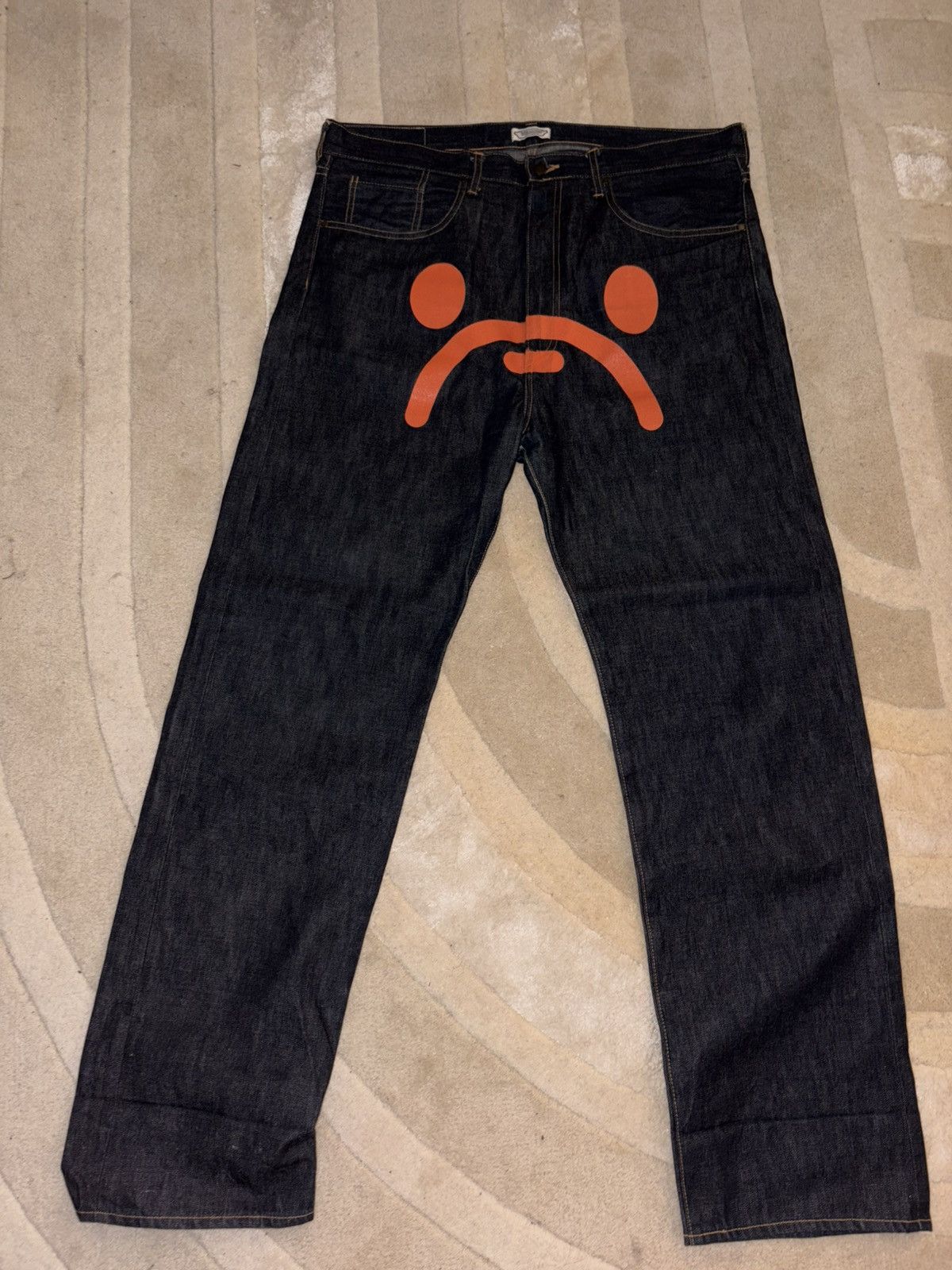 Baby Milo Bape Denim Jeans Vintage Size XL