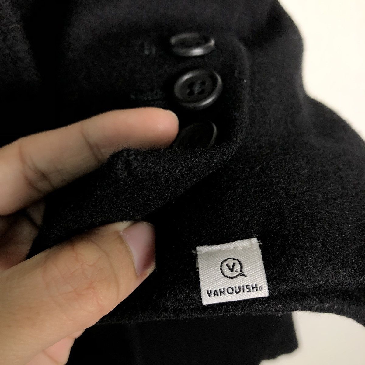 Japanese Brand 🔥Black Iconic - Wool Jacket Vanquish Tokyo Japan Size US S / EU 44-46 / 1 - 16 Thumbnail