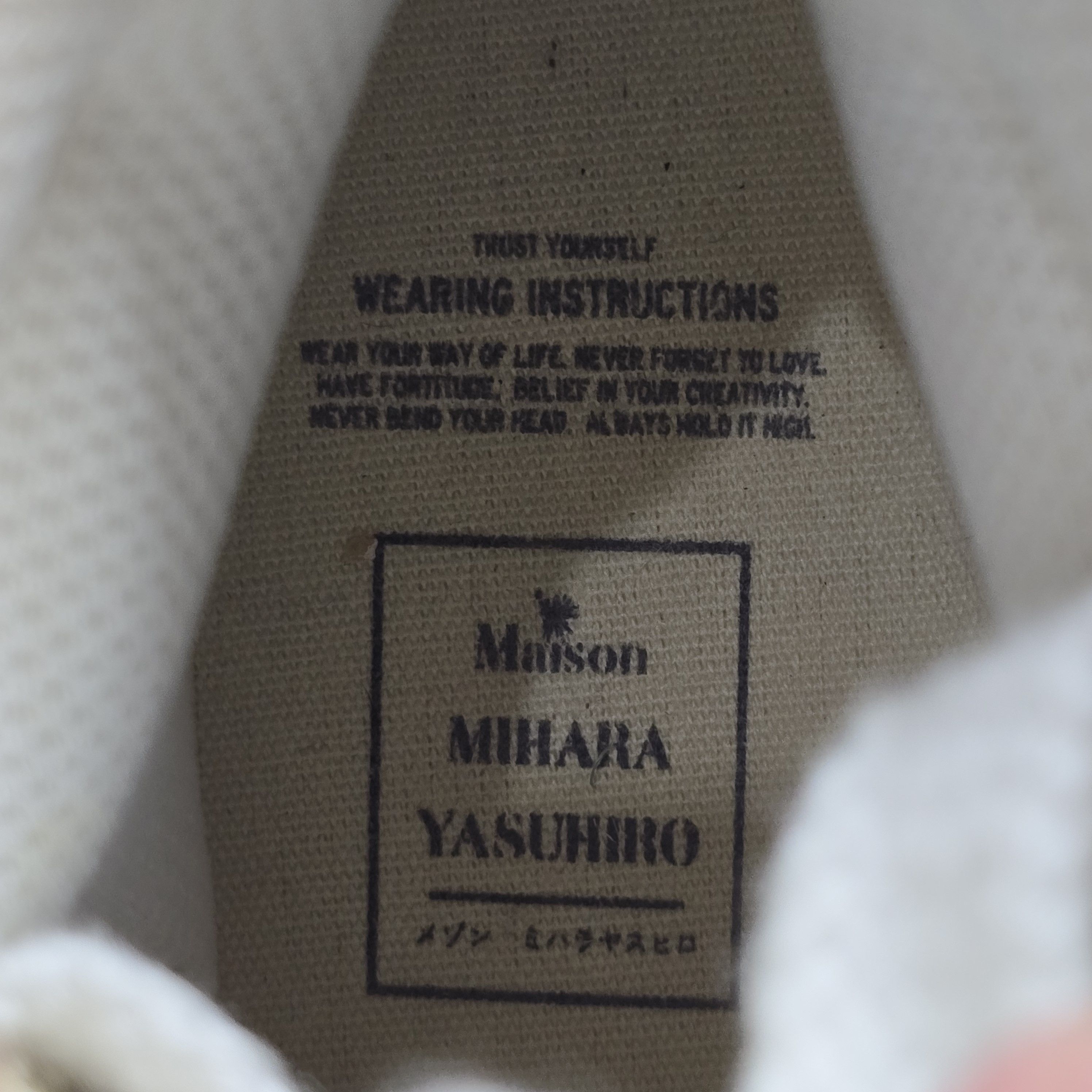Maison MIHARA YASUHIRO Mihara Yasuhiro - FREDDIE Canvas Hi-top Sneakers Size US 5 / EU 37 - 9 Thumbnail