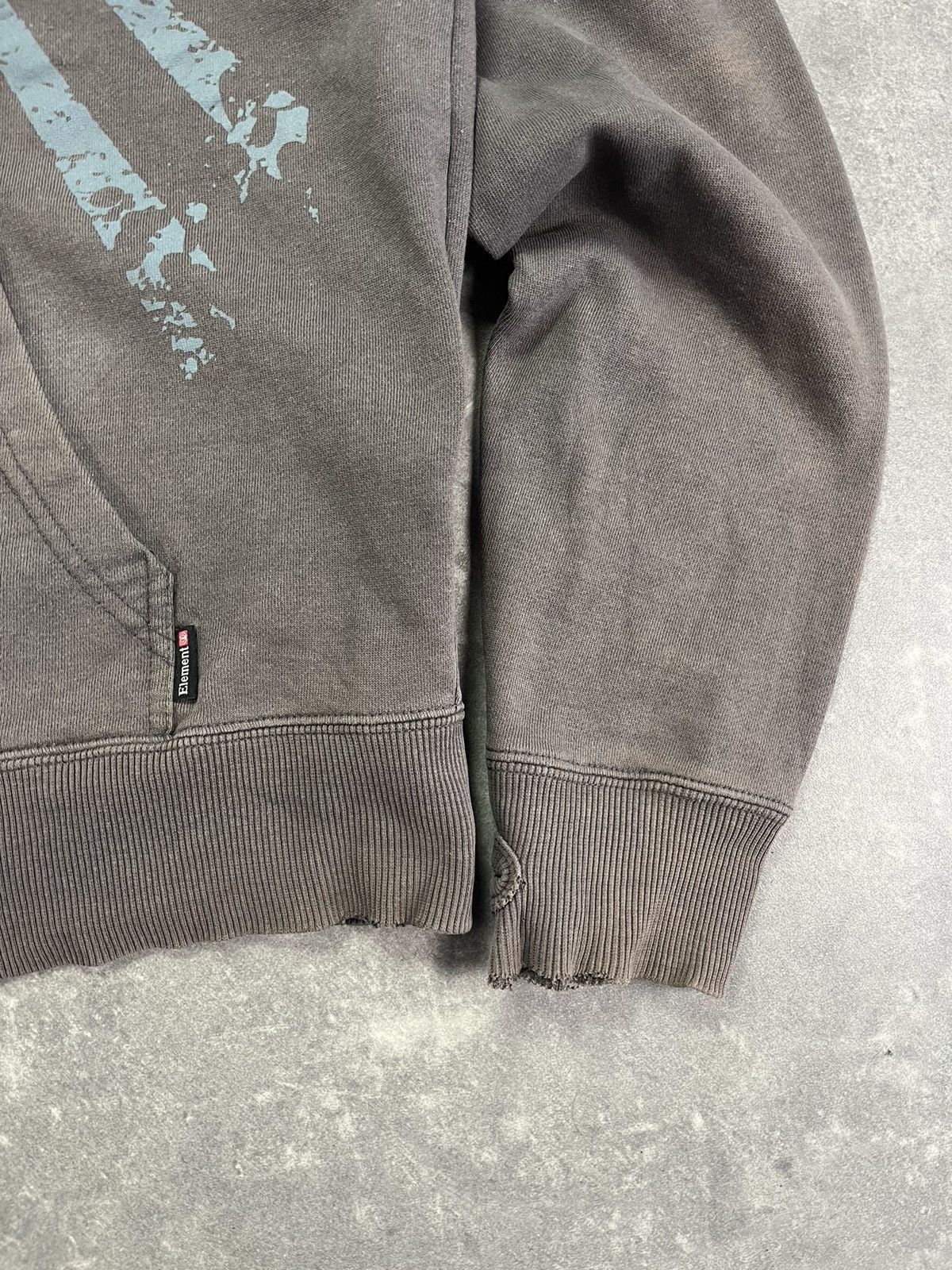 Element 00s Element Faded Printed Big Logo Zip Hoodie Y2K M L Boxy Size US M / EU 48-50 / 2 - 8 Thumbnail