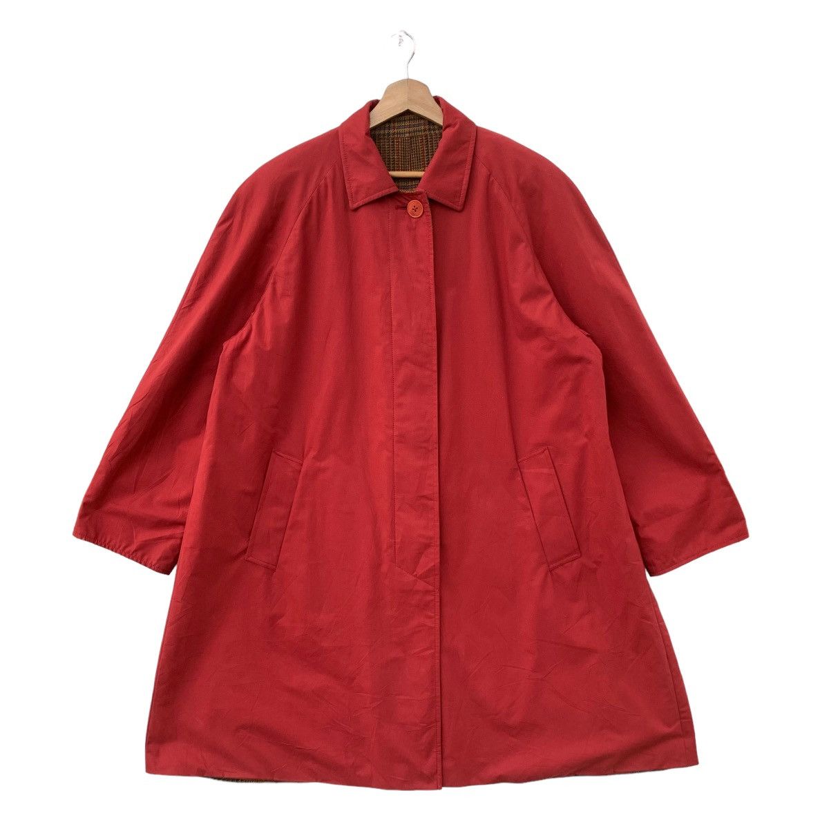 Aquascutum × Vintage Reversible Long Coat Size US XL / EU 56 / 4 - 4 Thumbnail