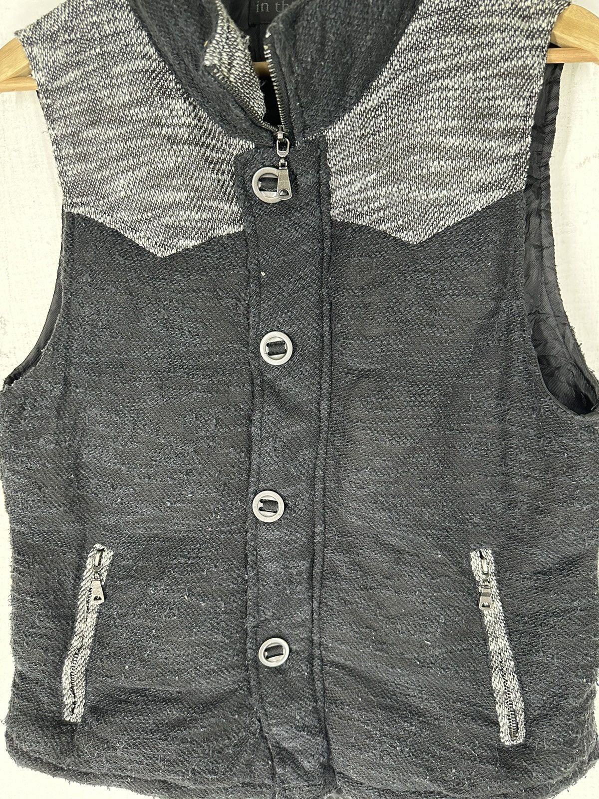 In The Attic Vintage In The Attic Puffer Punk Vest Size US M / EU 48-50 / 2 - 2 Thumbnail