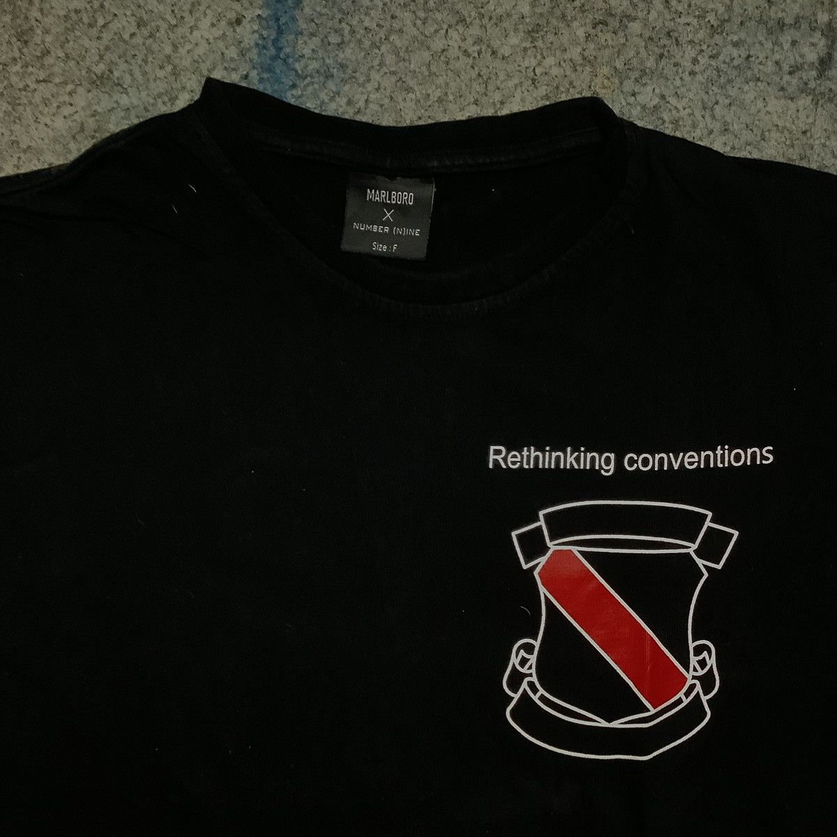 Marlboro × Number (N)ine Marlboro x Number Nine Logo Box Tee Size US M / EU 48-50 / 2 - 2 Thumbnail