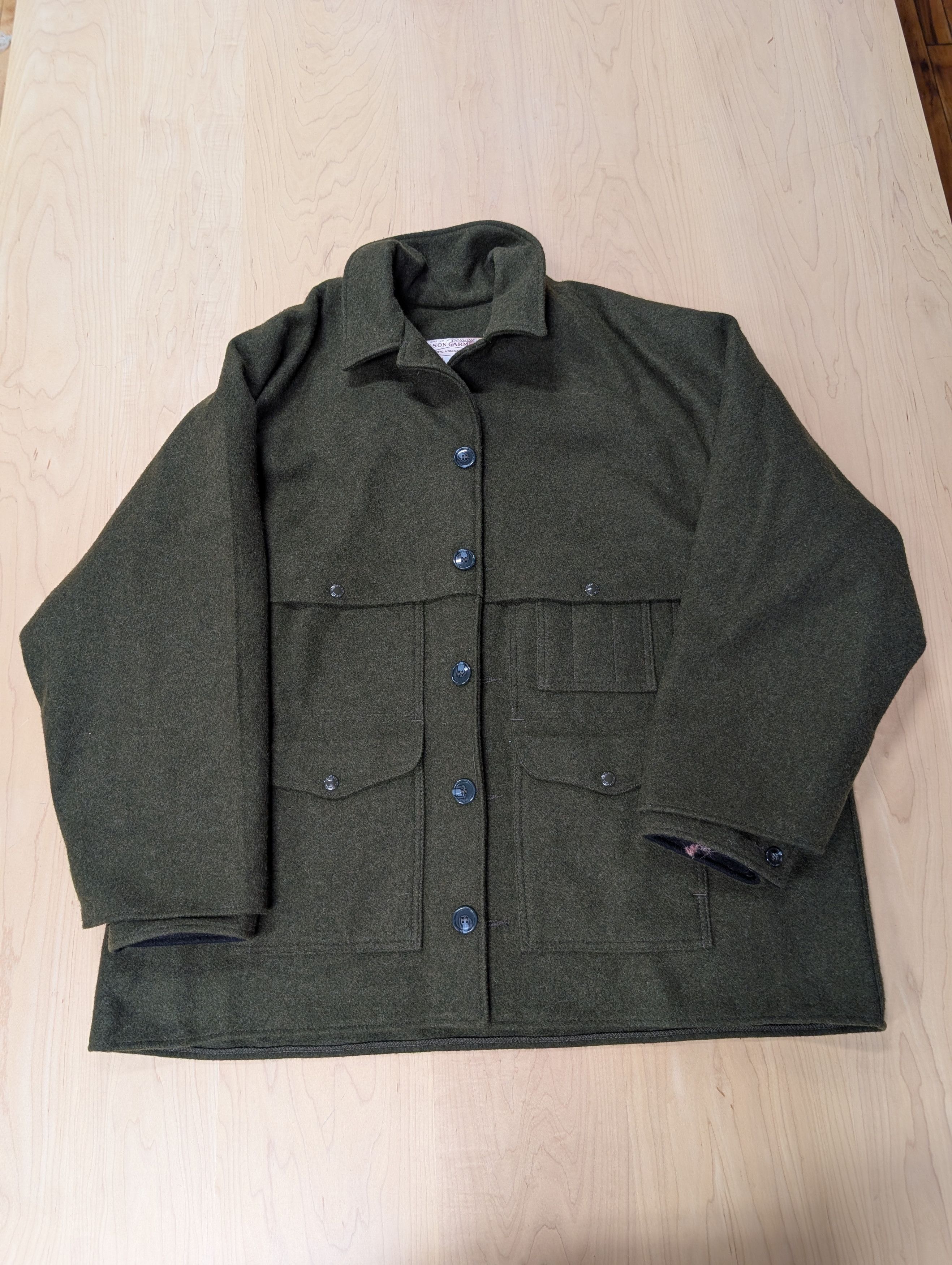 Filson Deadstock Filson Wool Mackinaw Cruiser Jacket 52 Size US L / EU 52-54 / 3 - 1 Thumbnail