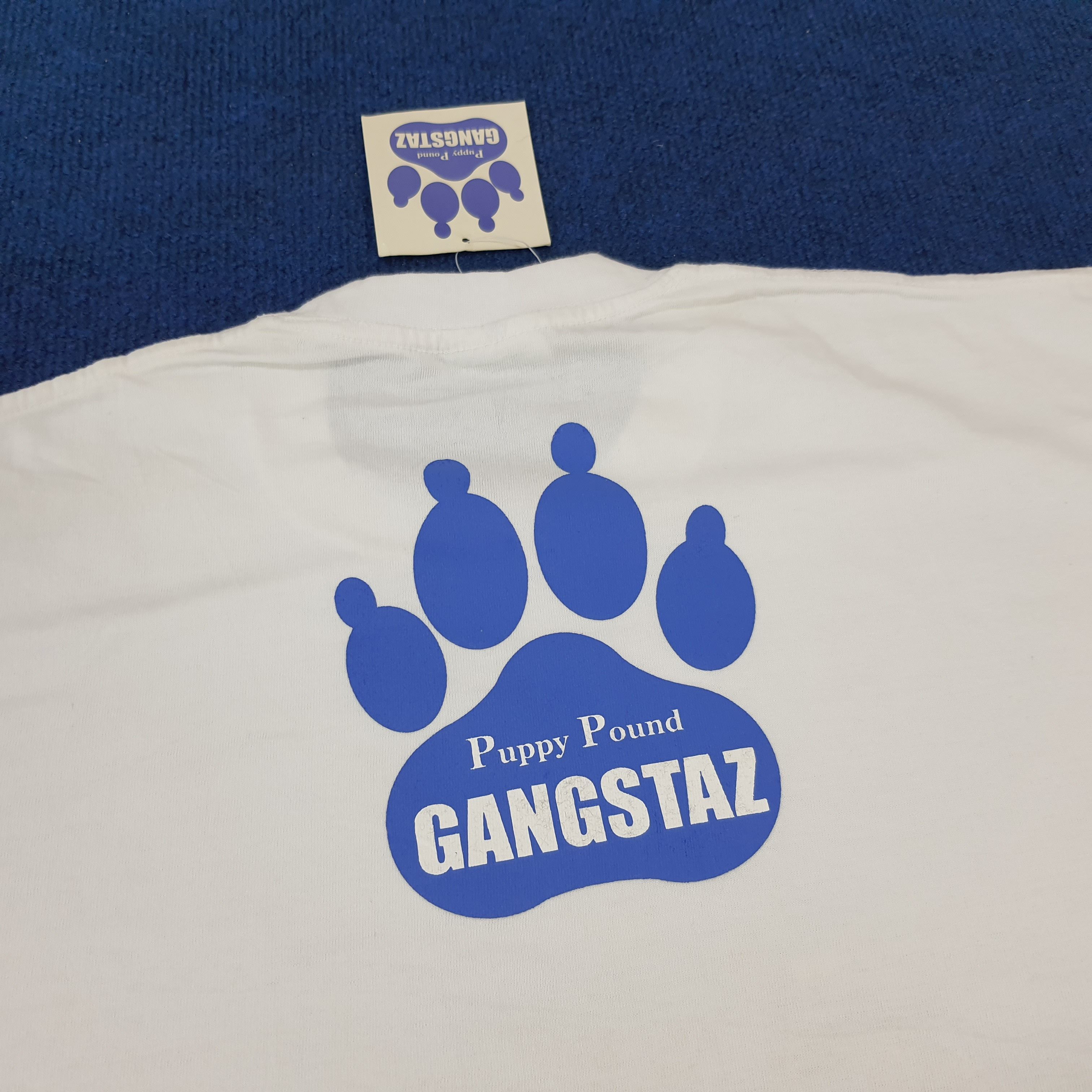 Vintage Vintage Puppy Pound Gangstaz PPG American Style Tshirt Size US XXL / EU 58 / 5 - 4 Thumbnail