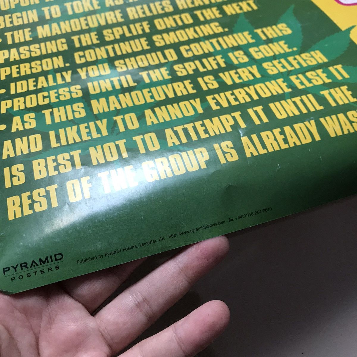 Hoodlamb × Hysteric Glamour Poster High Education Pot Weed Cannabis Marijuana made in Uk Size ONE SIZE - 15 Thumbnail