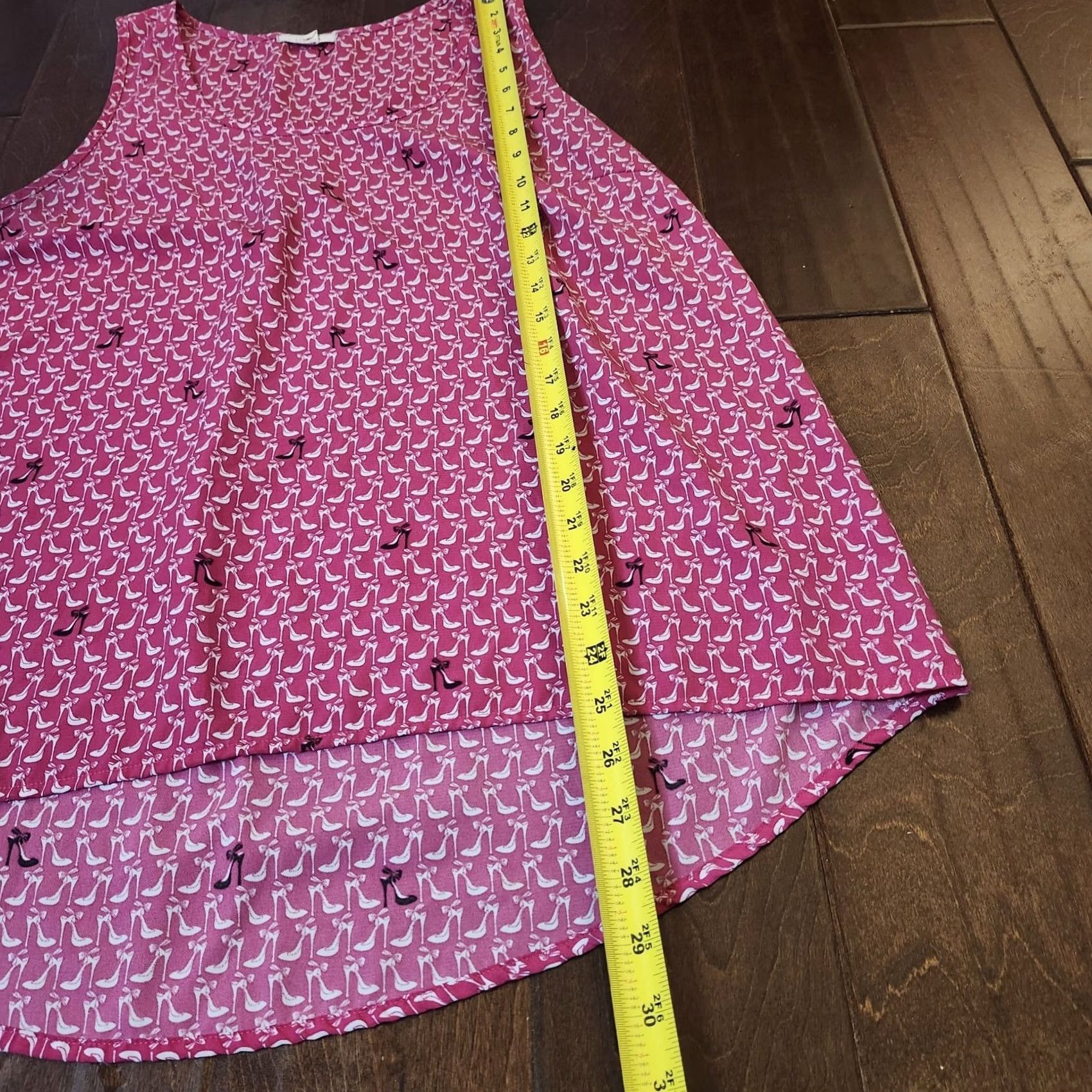 Vintage Pleione Women's Pink Blouse Top Sleeveless Pullover Regular Fit L Size L / US 10 / IT 46 - 6 Thumbnail