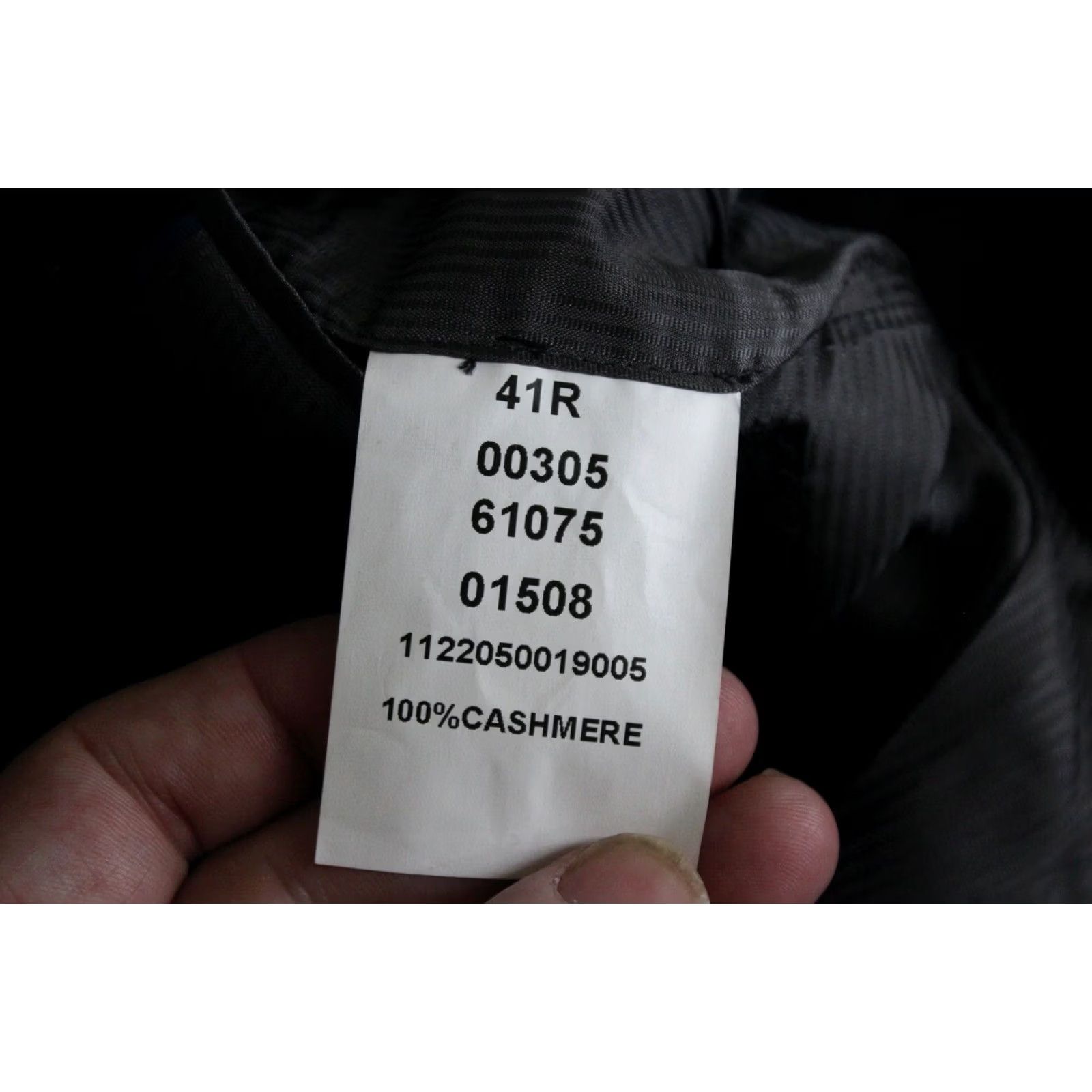 Vintage Jos A Bank 100% Cashmere Navy Jacket Coat 41 R Blazer Men XS? Size 42R - 4 Thumbnail