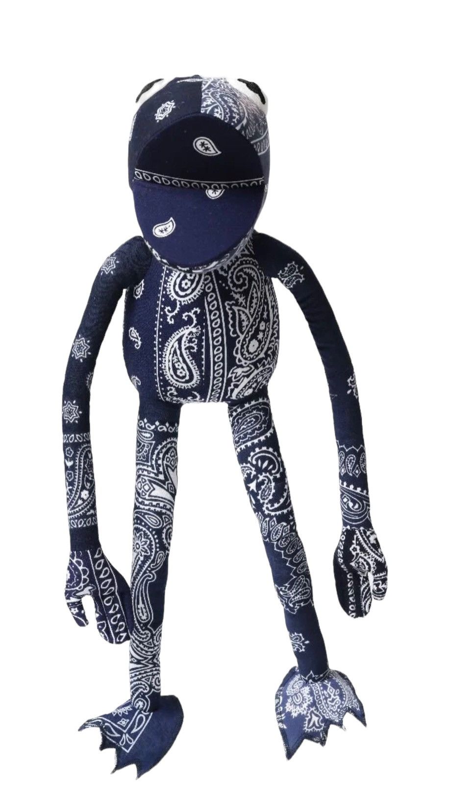 READYMADE READYMADE BANDANA FROG MAN (navy) Size ONE SIZE - 3 Thumbnail