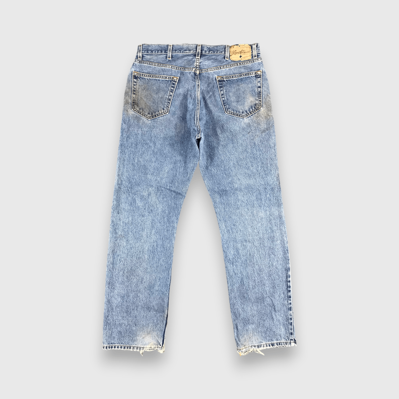 Levi's Vintage Blue Wash Levis Jeans-J2289 Size US 35 - 2 Thumbnail