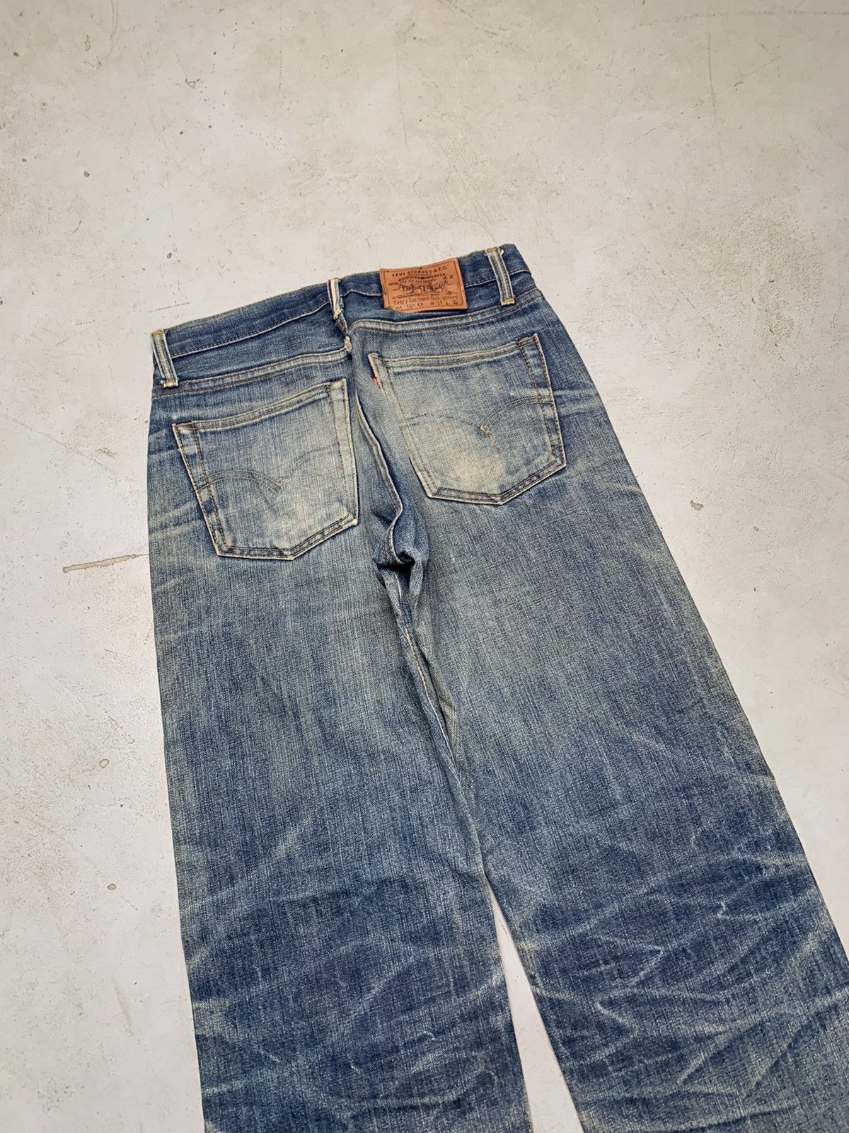 Levi's Vintage Levi’s salvage big E 501 denim Size US 30 / EU 46 - 3 Thumbnail