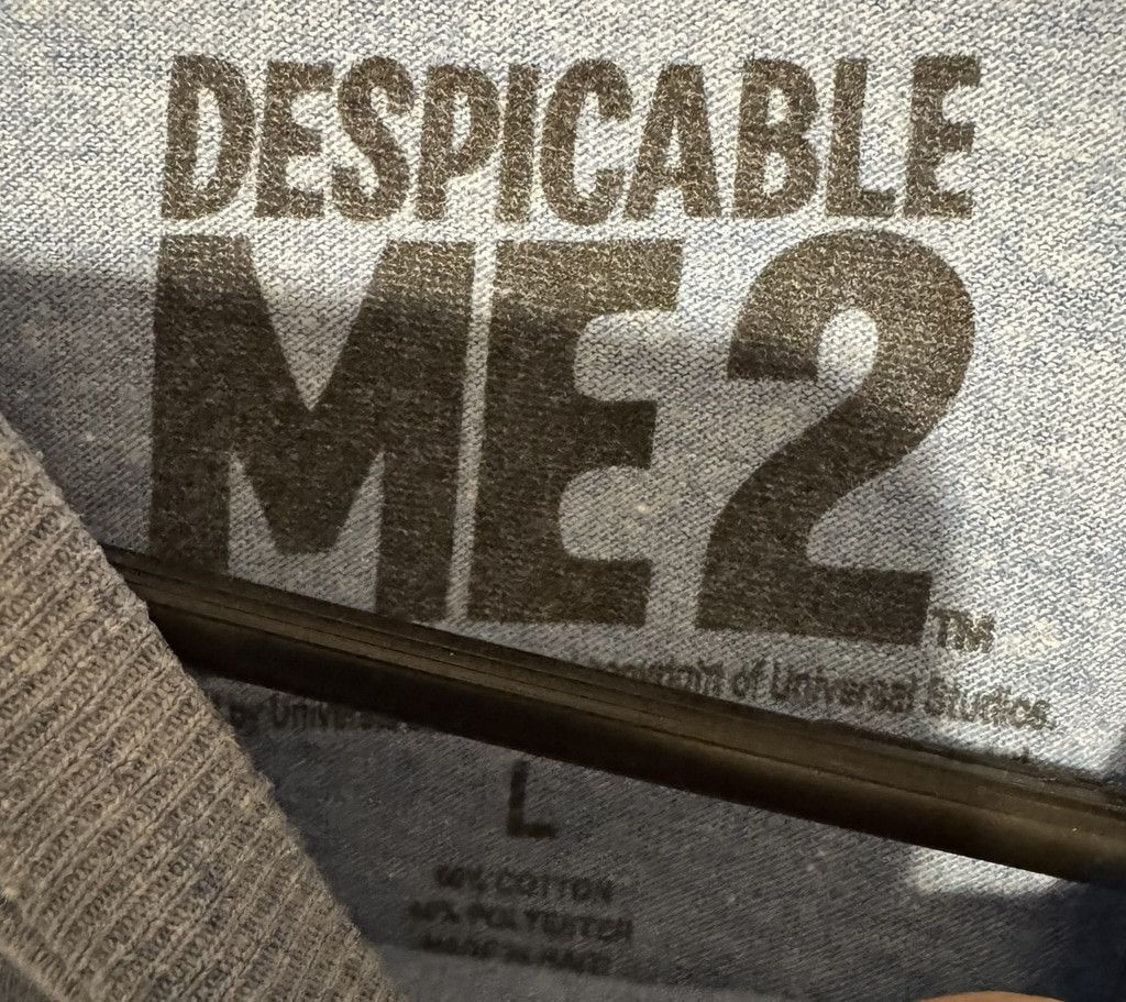 The Unbranded Brand Minions Despicable Me 2 T-Shirt Men's Size L Blue Size US L / EU 52-54 / 3 - 3 Thumbnail