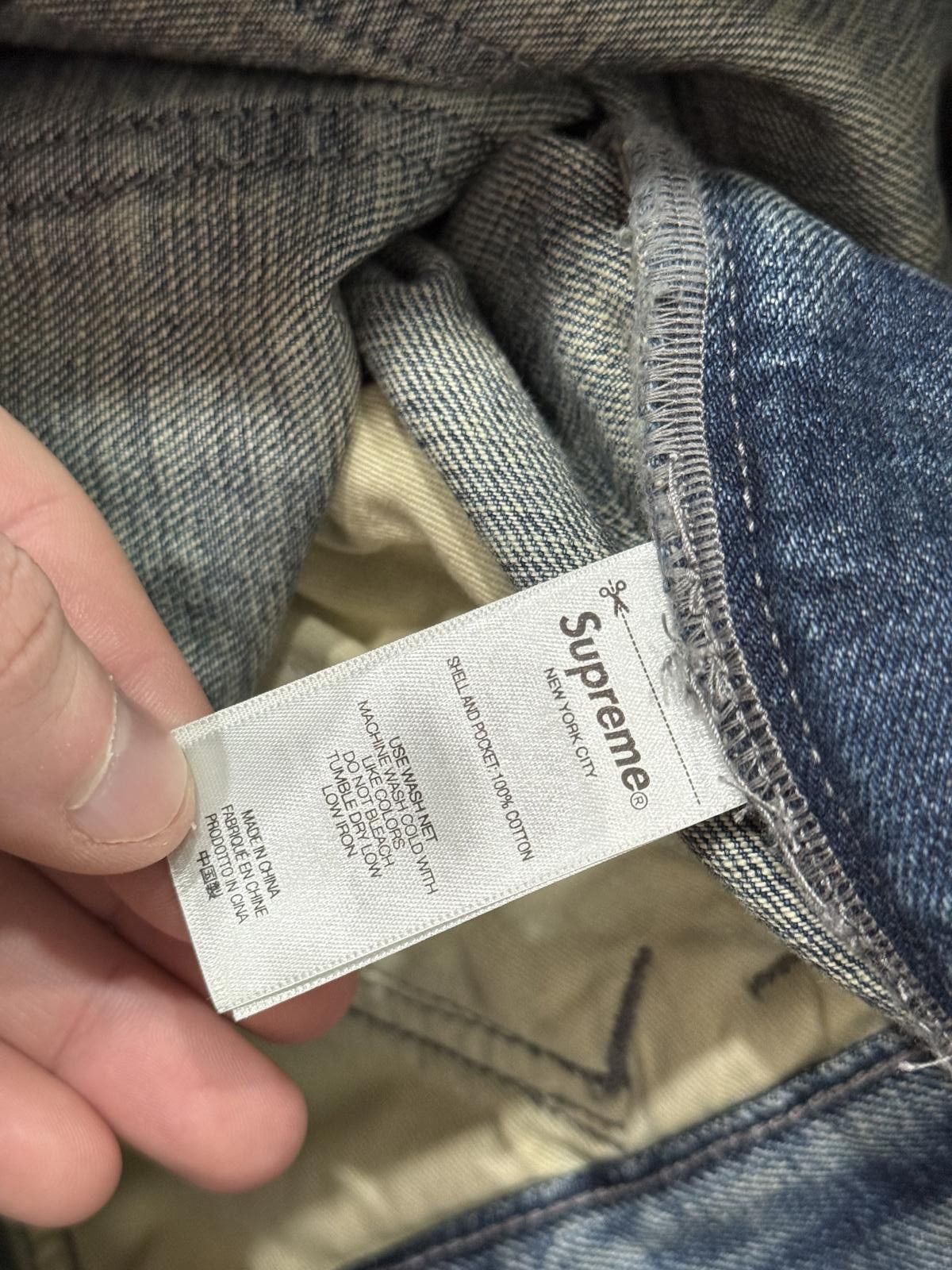 Supreme Supreme Y’s by Yohji Denim Utility Pant Size US 30 / EU 46 - 9 Thumbnail