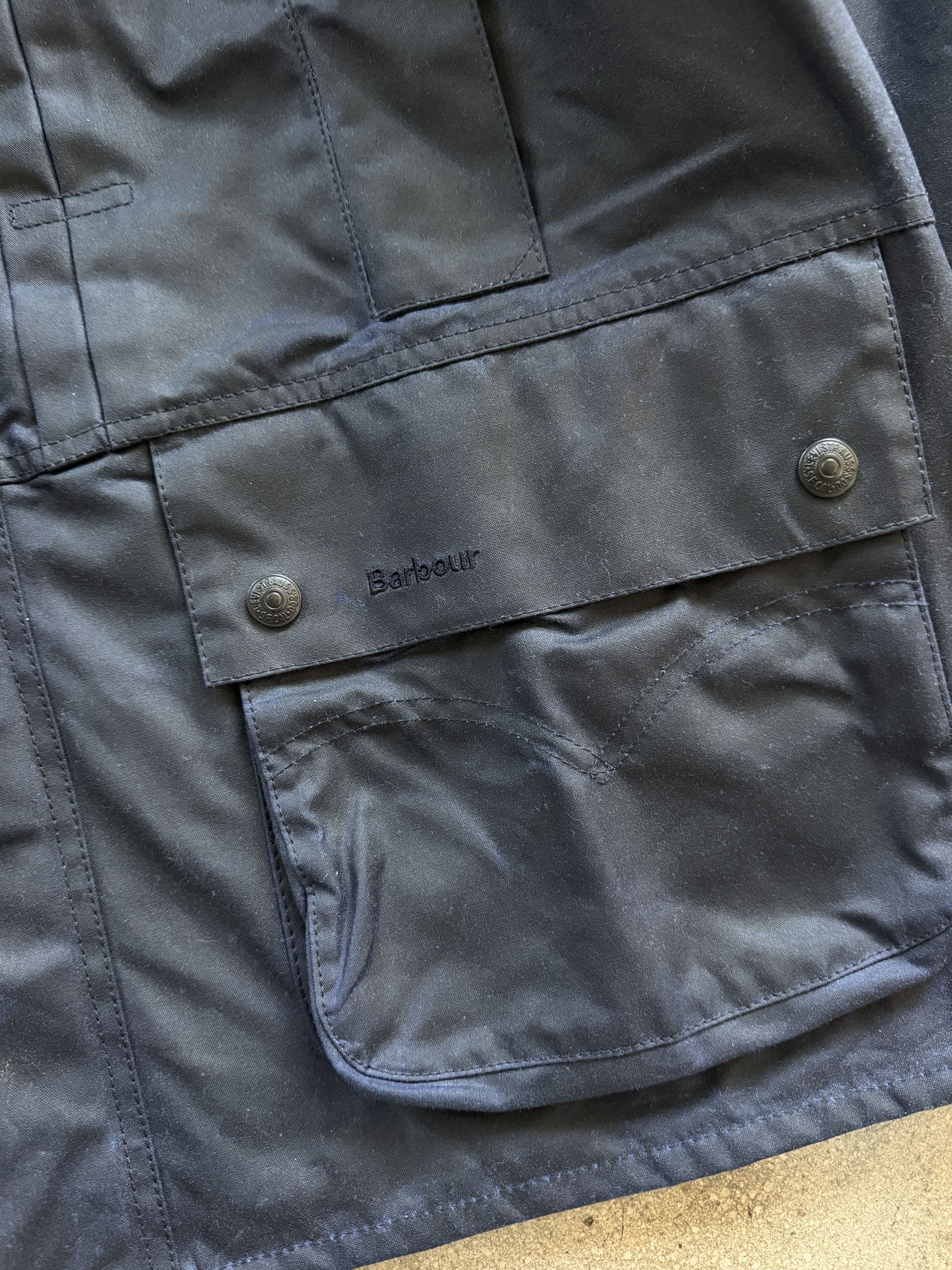 Barbour Barbour x Levi's Oversized Bedale Waxed Jacket Size US M / EU 48-50 / 2 - 3 Thumbnail