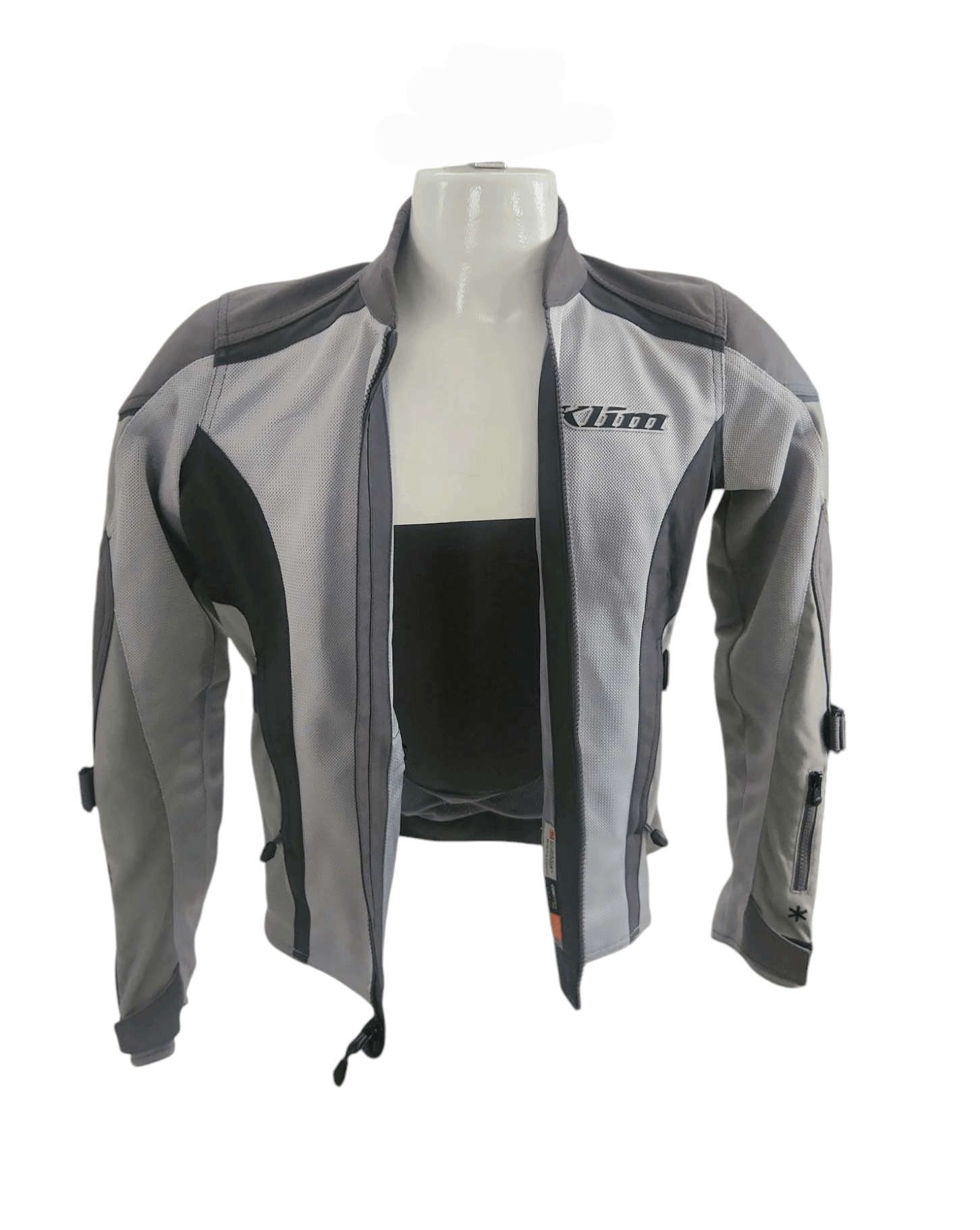 Other Klim Induction Cool Gray Mesh D30 Armored Motorcycle Jacket Size XS / US 0-2 / IT 36-38 - 6 Thumbnail