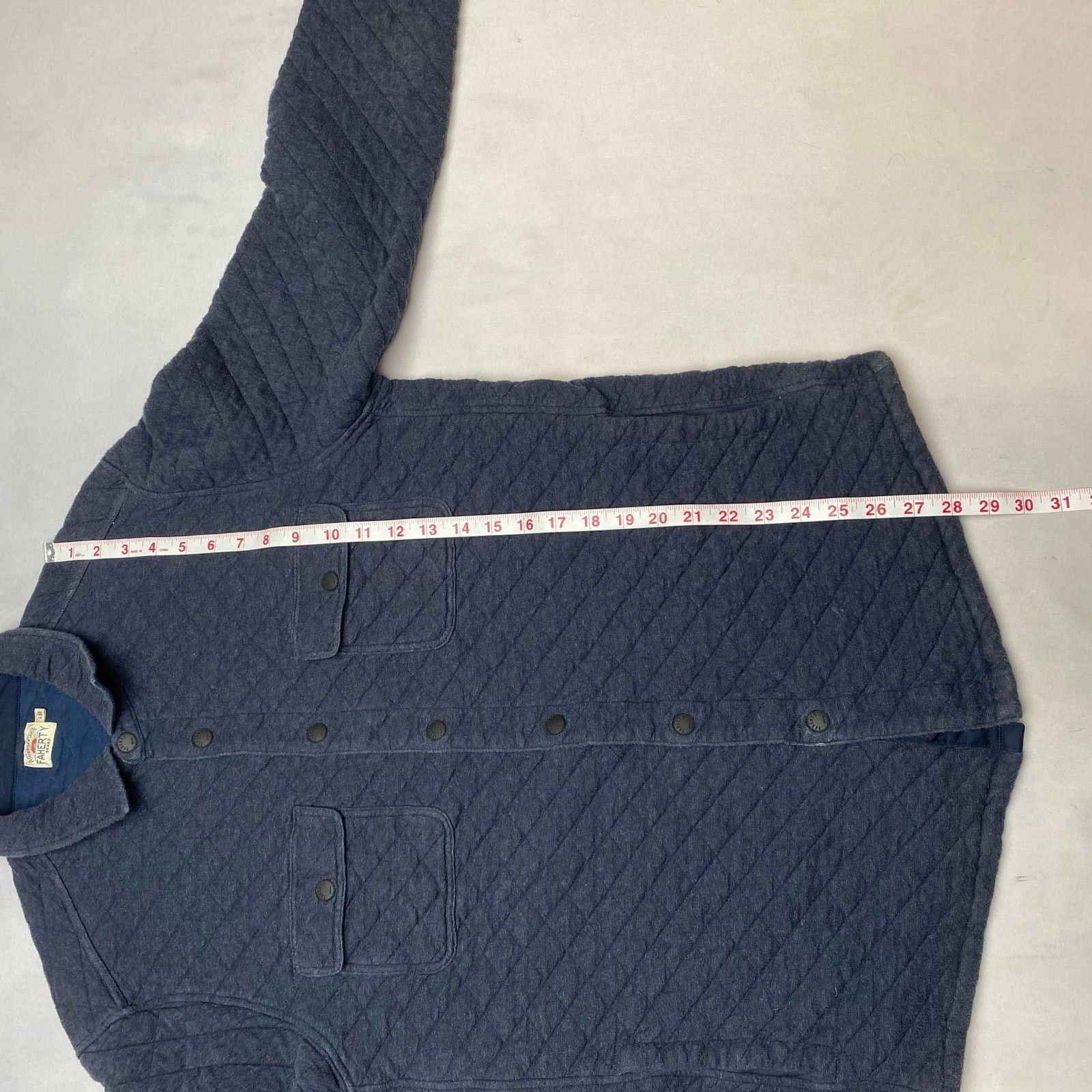 Faherty Faherty Epic Quilted Fleece CPO Shirt Jacket Shacket Men's L Size US L / EU 52-54 / 3 - 8 Thumbnail
