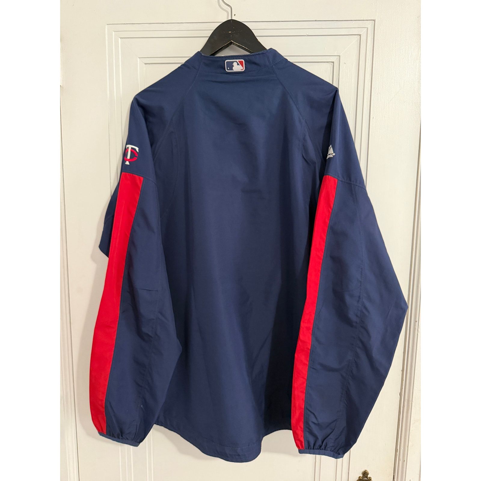Majestic Minnesota Twins Majestic 1/4-Zip Windbreaker Jacket Size L Size US L / EU 52-54 / 3 - 5 Thumbnail