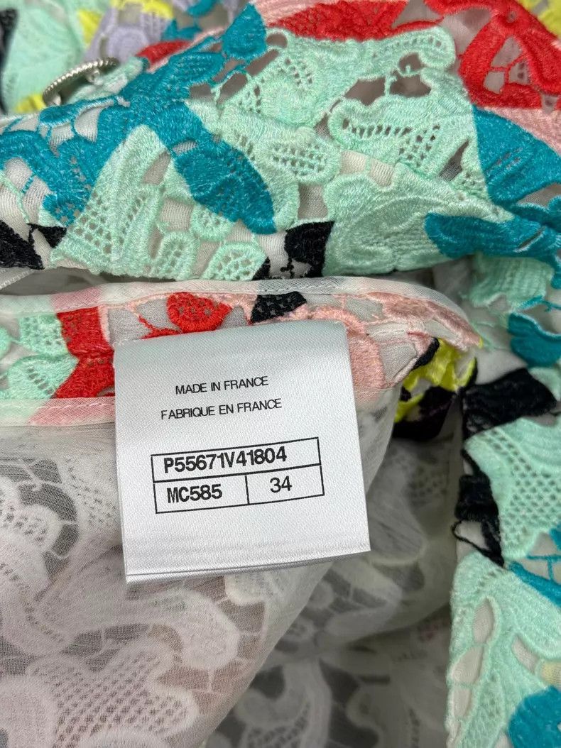 Chanel Chanel Cuban series colorful skirt Size 42" / US 20 - 5 Thumbnail